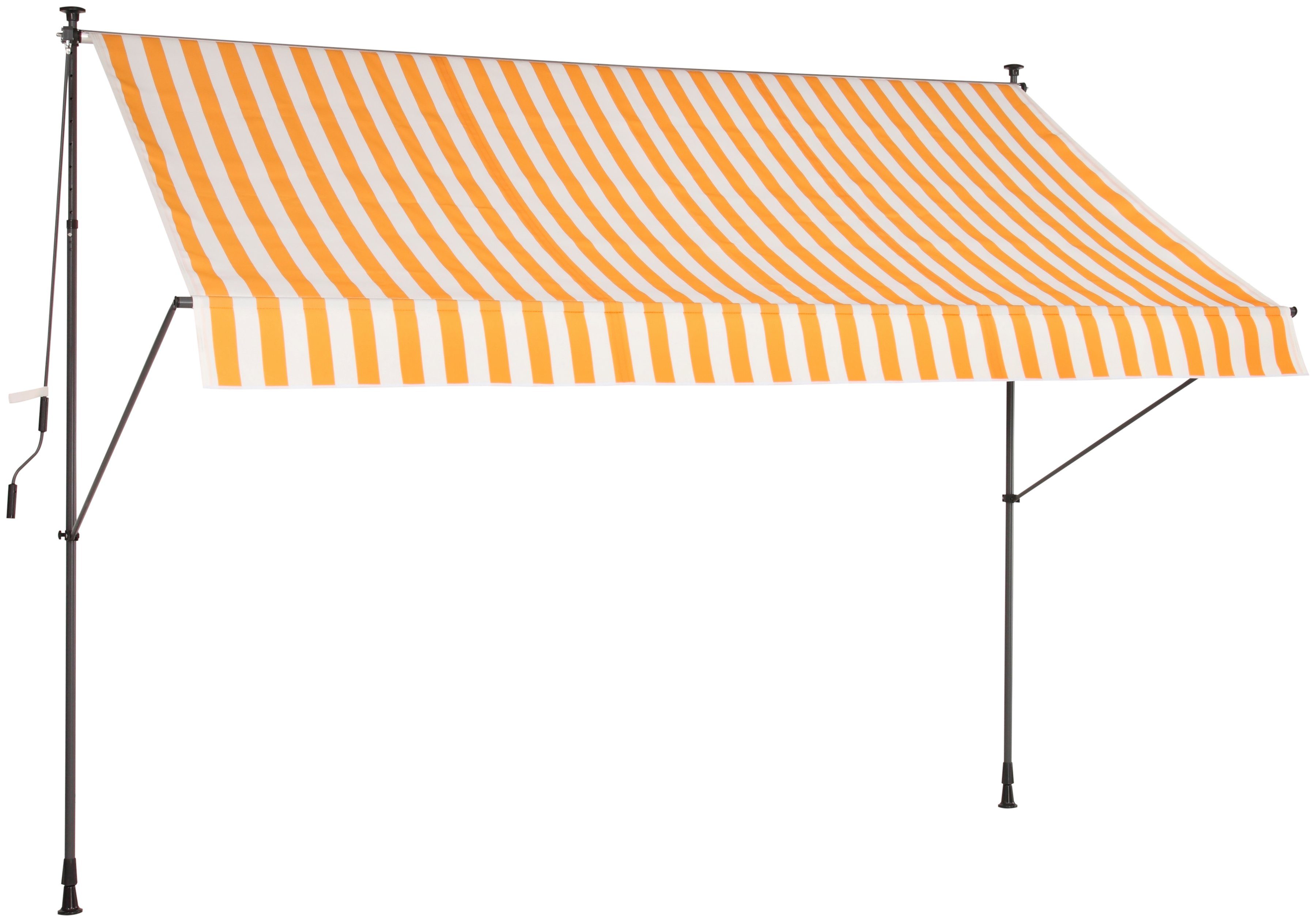KONIFERA Klemzonnescherm Breedte/uitval: 250x150 cm