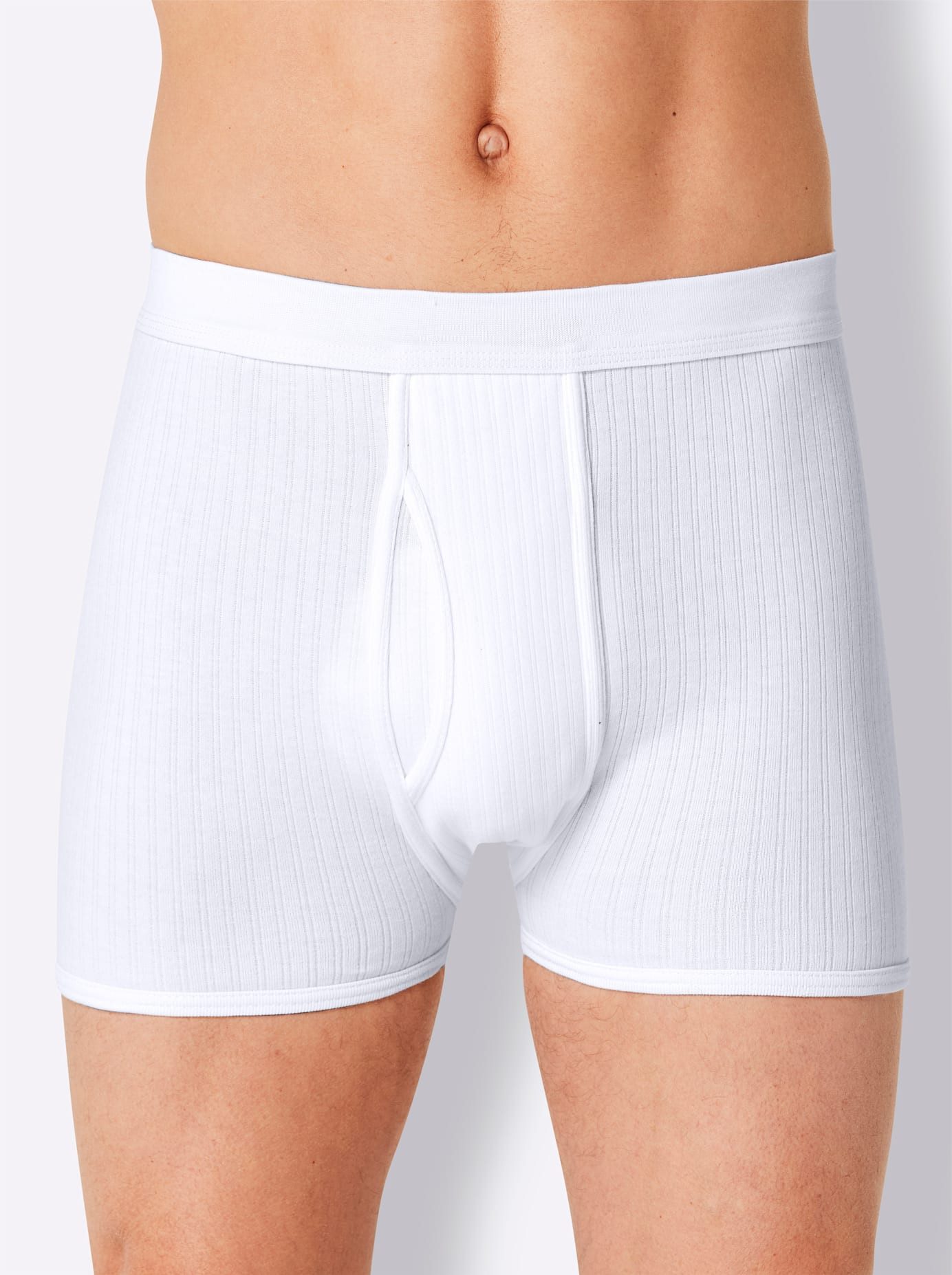Kings Club Slipje (2 stuks) heren strakke boxershorts maat 9 wit