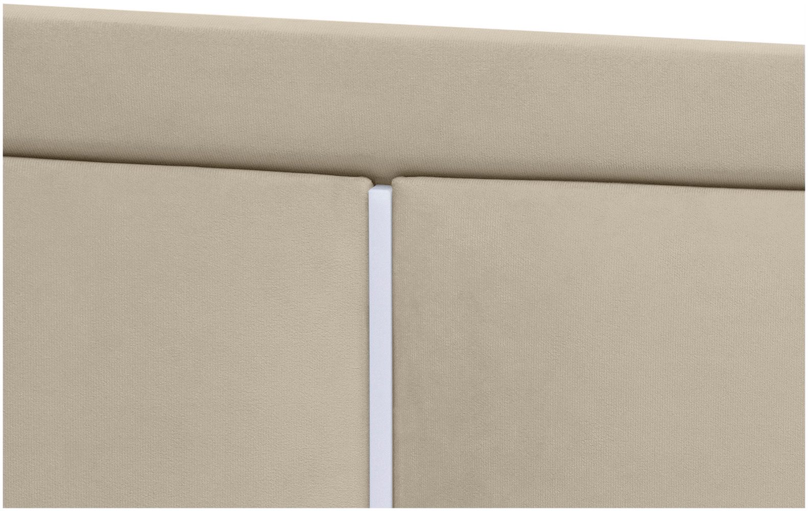 COLLECTION AB Boxspring Athena Incl. LED-verlichting, topper en opbergruimte