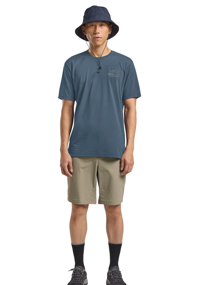 Jack Wolfskin T-shirt VONNAN GRAPHIC T M