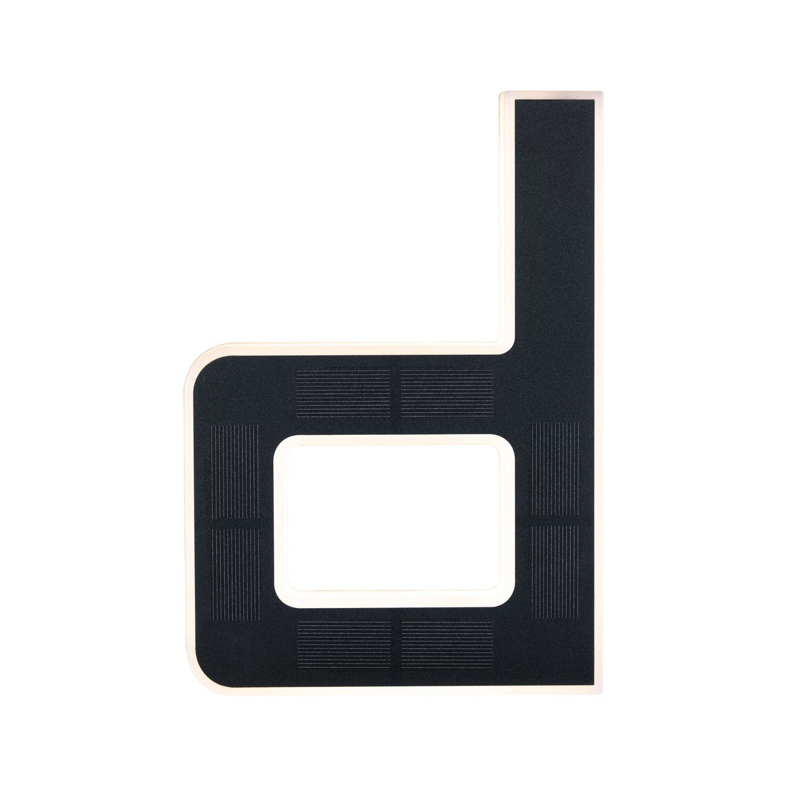 Paulmann Led-wandlamp voor buiten Solar Huisnummer LED-module, huisnummers, letters kiesbaar, accu verwisselbaar (1 stuk)