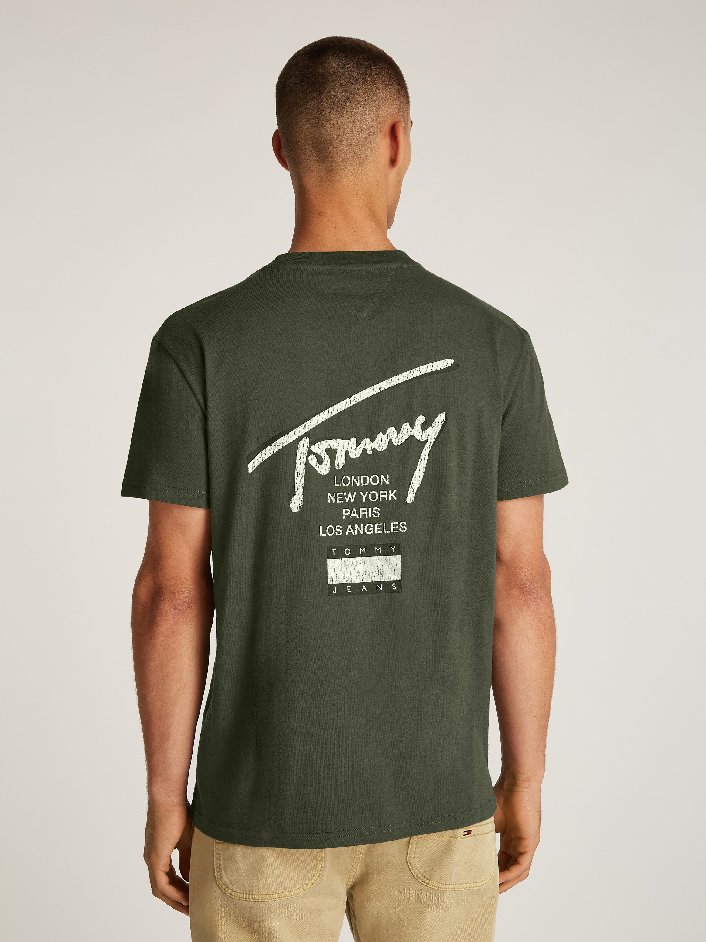 TOMMY JEANS T-shirt TJM REG TOMMY SIGN CITY TEE EXT