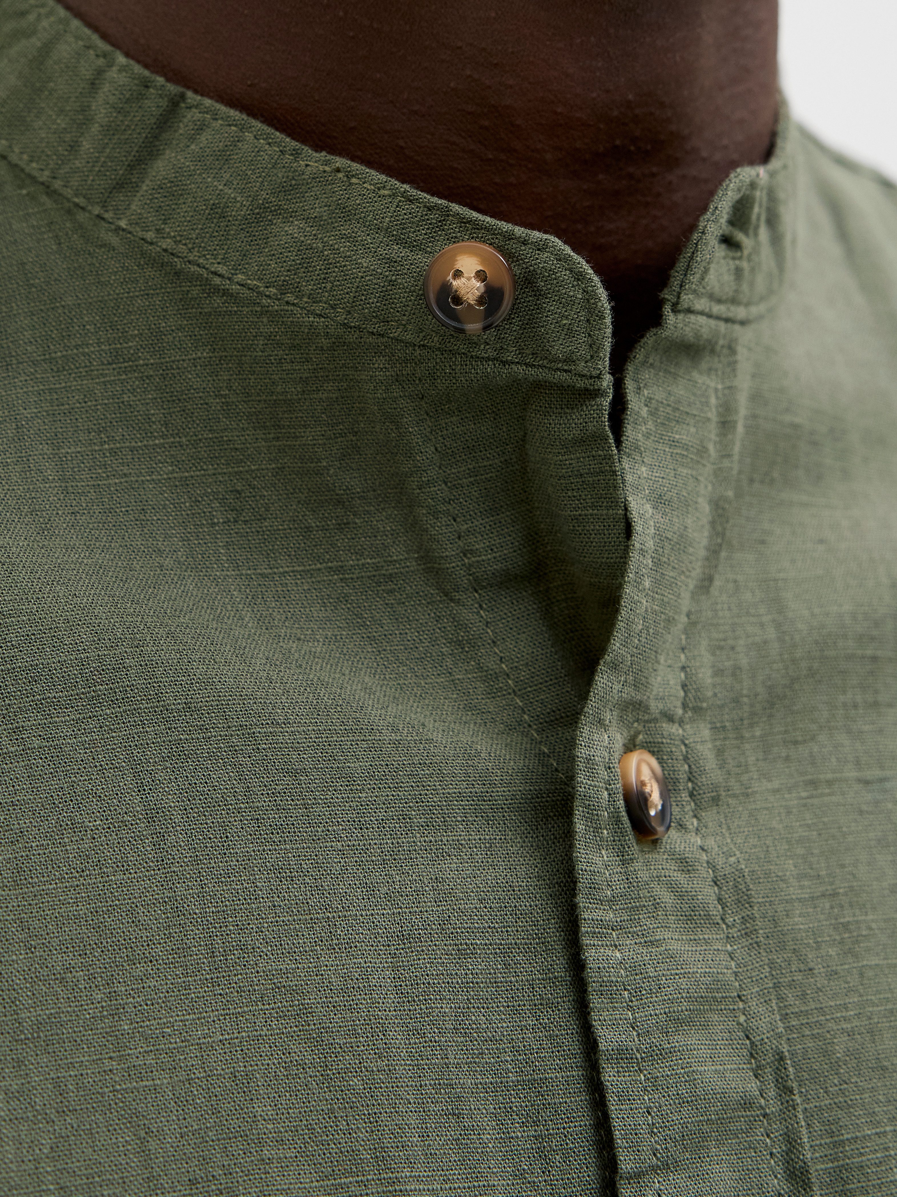 Jack & Jones Overhemd met lange mouwen JJESUMMER BAND SHIRT LS SN