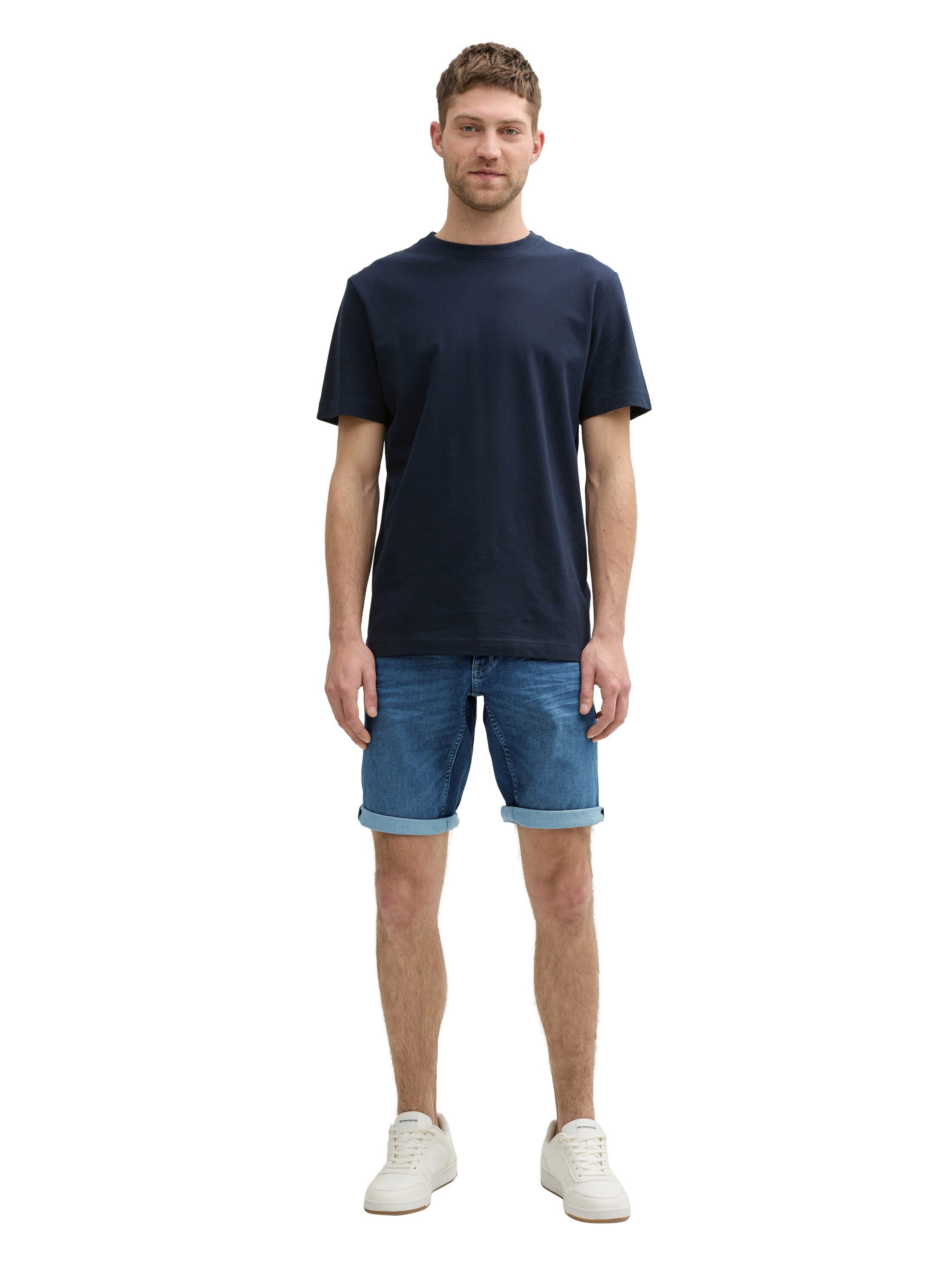 Tom Tailor Jeansshort Josh in five-pocketsstijl