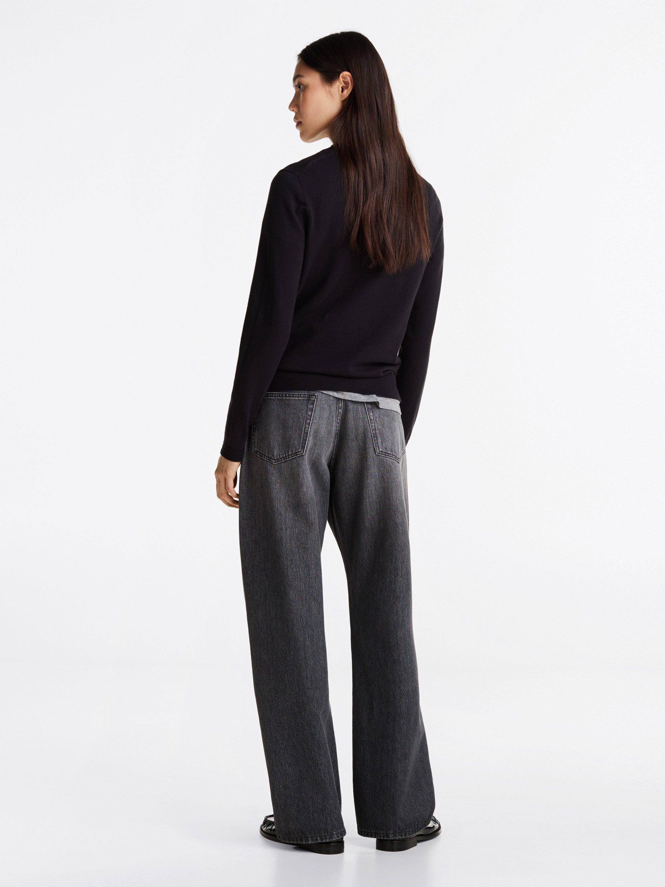 Tommy Hilfiger Trui met ronde hals CO JERSEY STITCH LS C-NK SWT