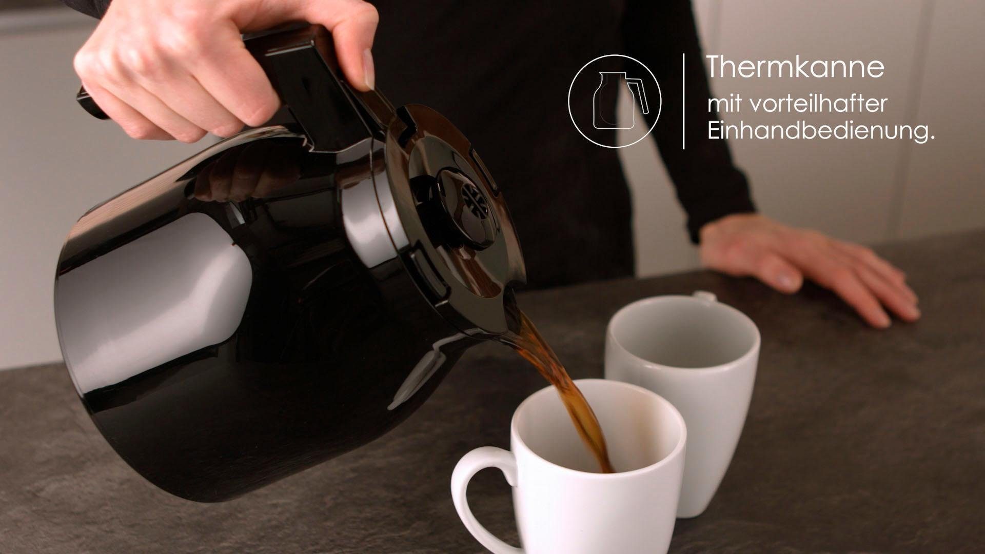Melitta Filterkoffieapparaat Enjoy Therm 1017-06 zwart, 1,1 l