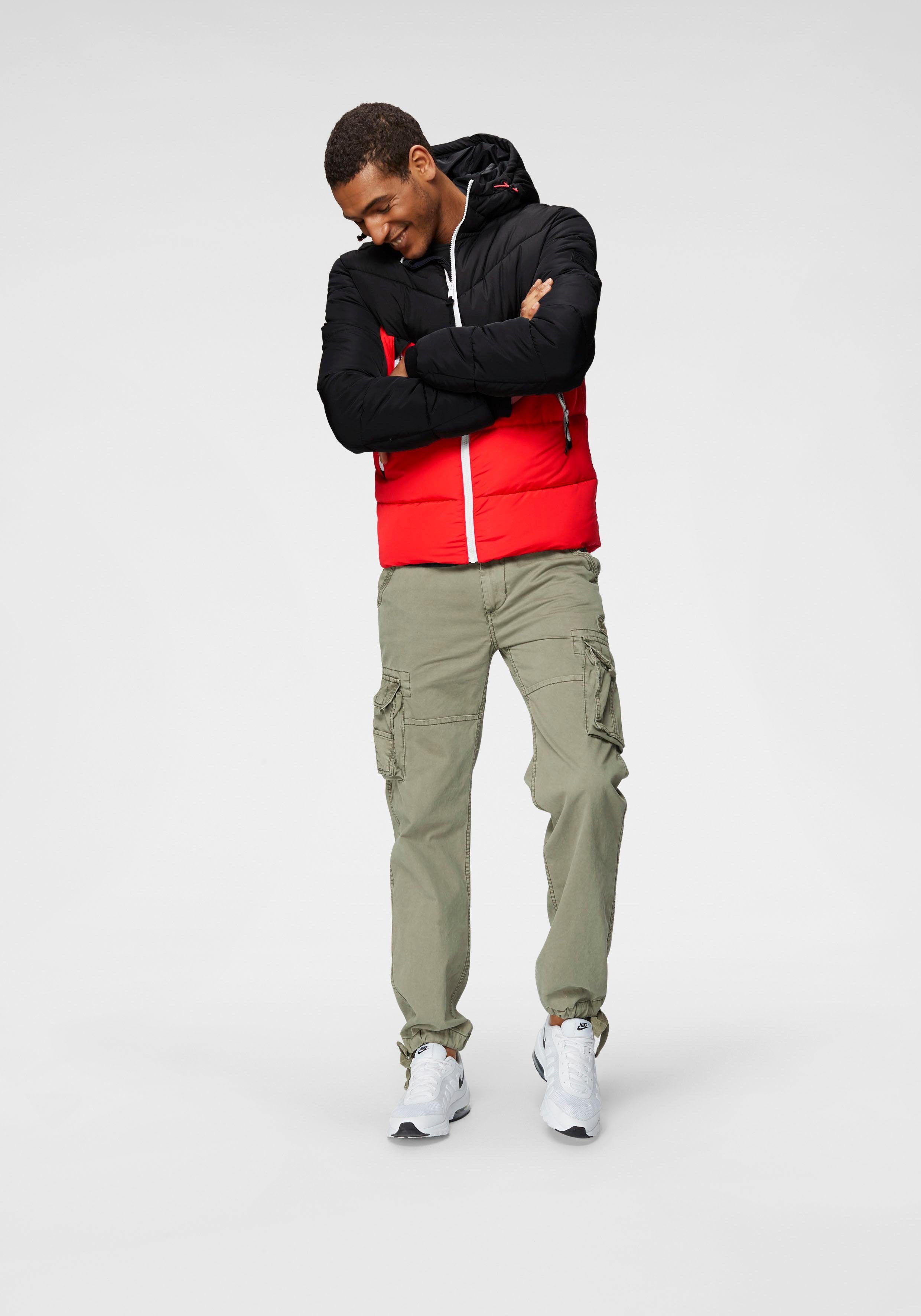 Alpha Industries Cargobroek Jet pant met zijcargozakken en koord aan de beenafsluiting