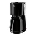 melitta filterkoffieapparaat enjoy therm 1017-06 zwart, 1,1 l zwart