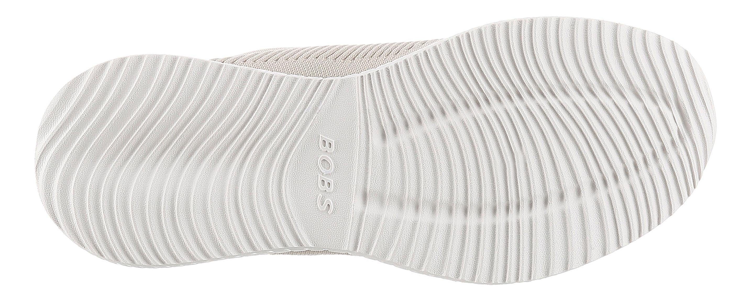 Skechers Sneakers BOBS SQUAD - TOUGH TALK Vrijetijdsschoen, lage schoen, veterschoen met skech-knit