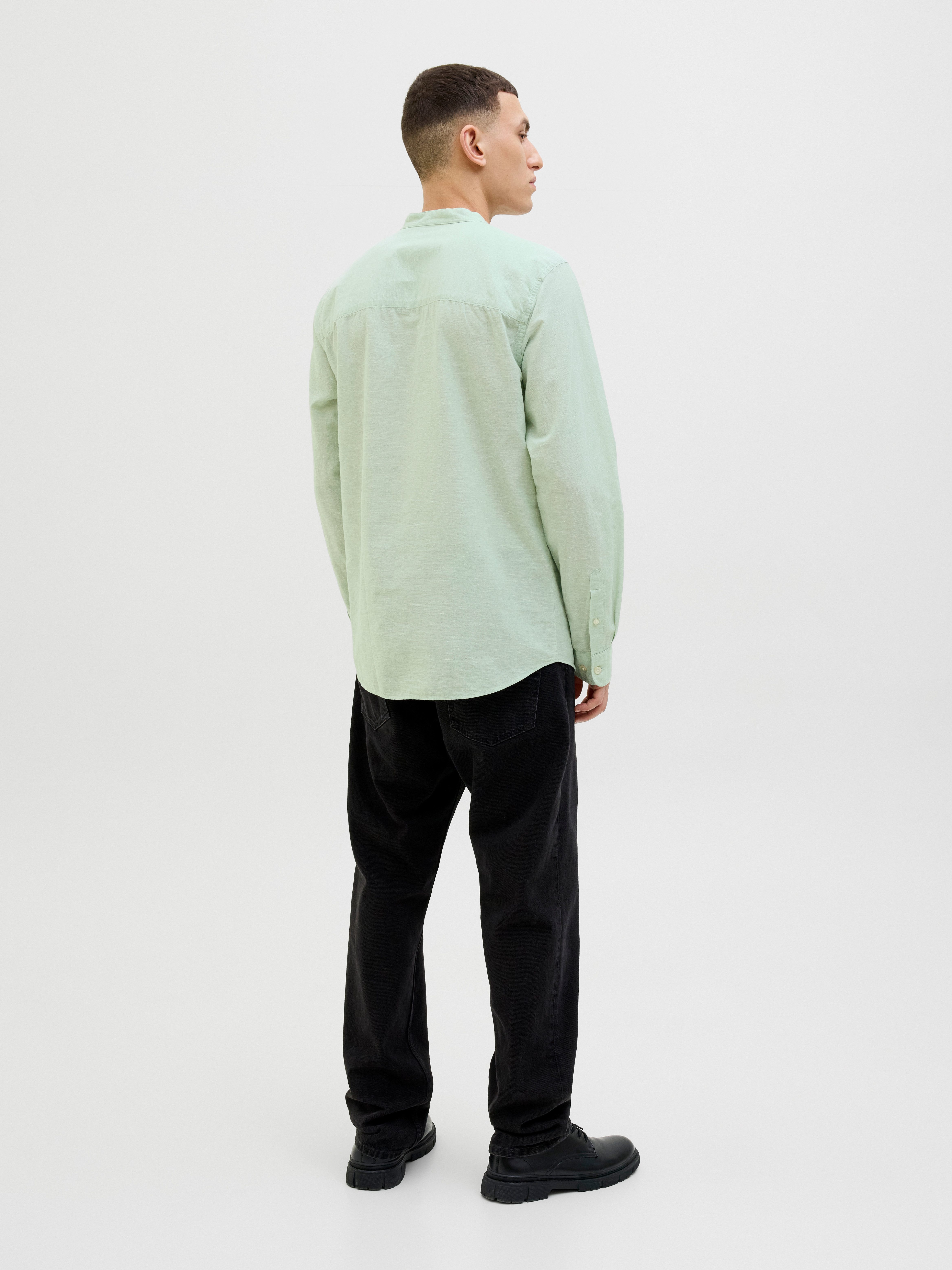 Jack & Jones Overhemd met lange mouwen JJEBREEZE BAND SHIRT LS SN