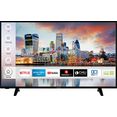hanseatic led-tv 50h600udsi, 126 cm - 50 ", 4k ultra hd, smart tv, hdr10 zwart