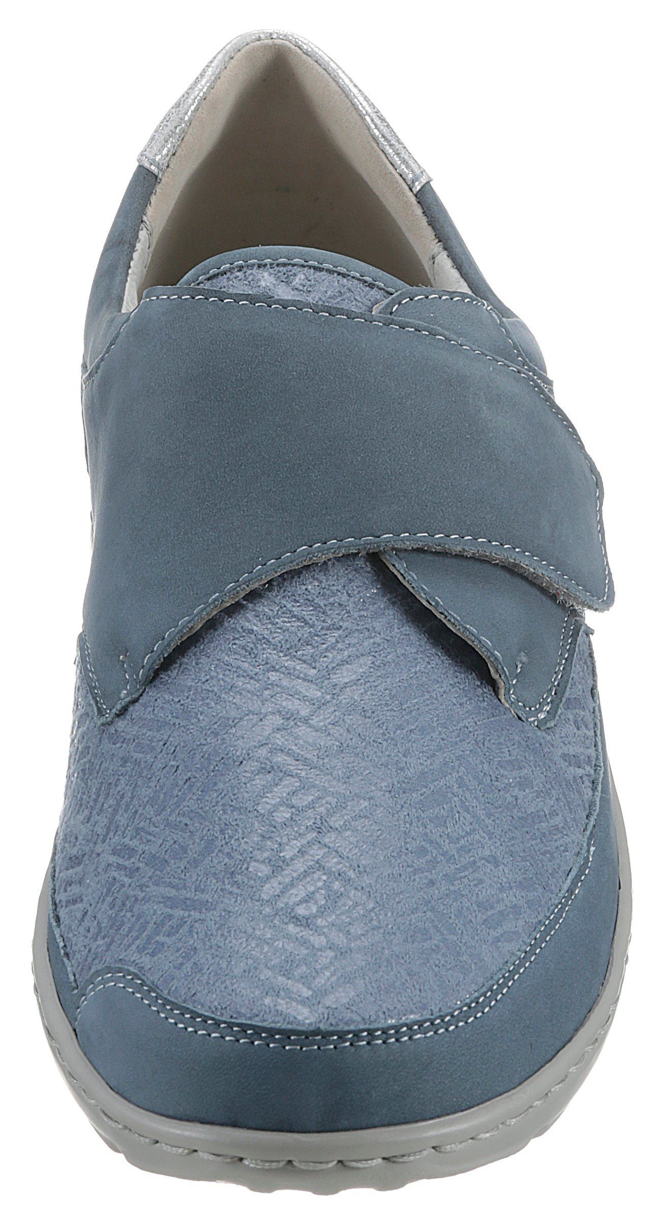 Waldläufer Klittenbandschoenen HENNI-Soft Comfort schoen, vrijetijdsschoen met textiel-stretch, H-breedte