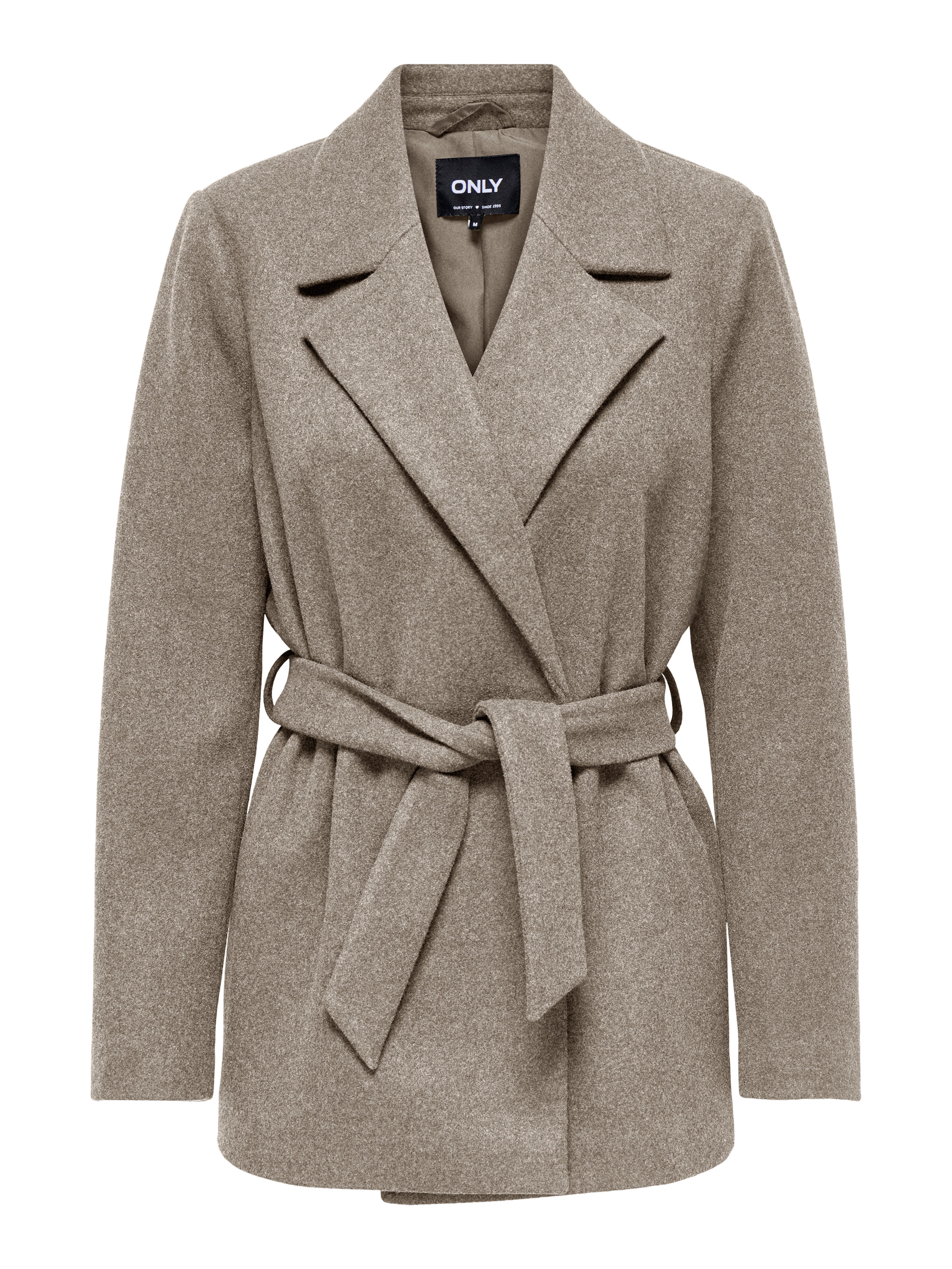 Only Korte jas ONLALVILDA LIFE SHORT WRAP COAT OTW