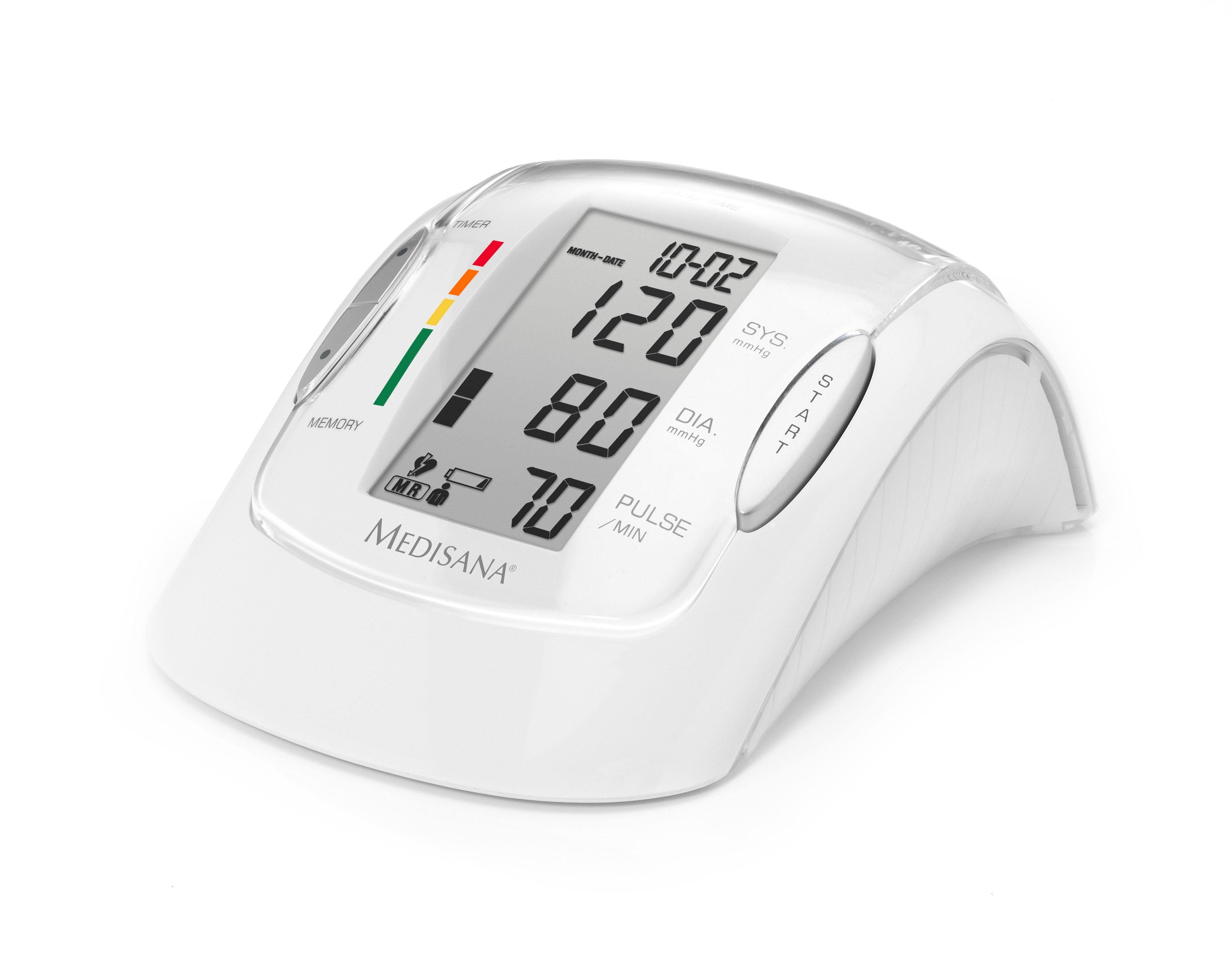Medisana Bovenarm-bloeddrukmeter MTP Pro Met 2x 99 geheugenplaatsen voor 2 gebruikers