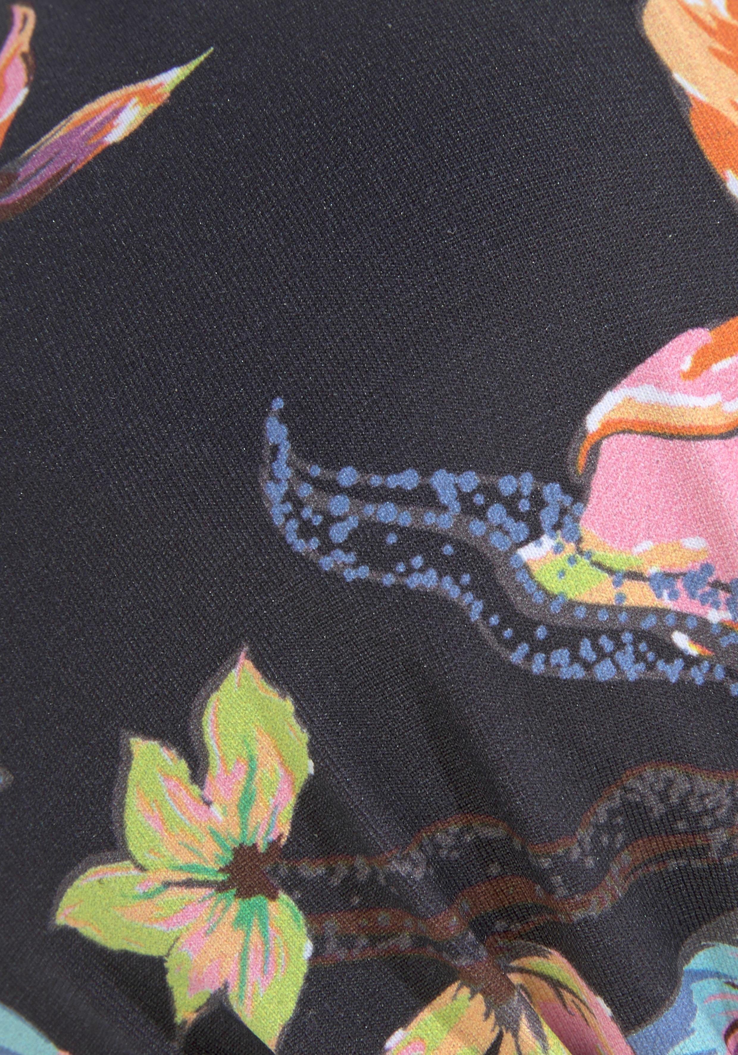 Lascana Bikinitop met beugels MALIA met tropische print
