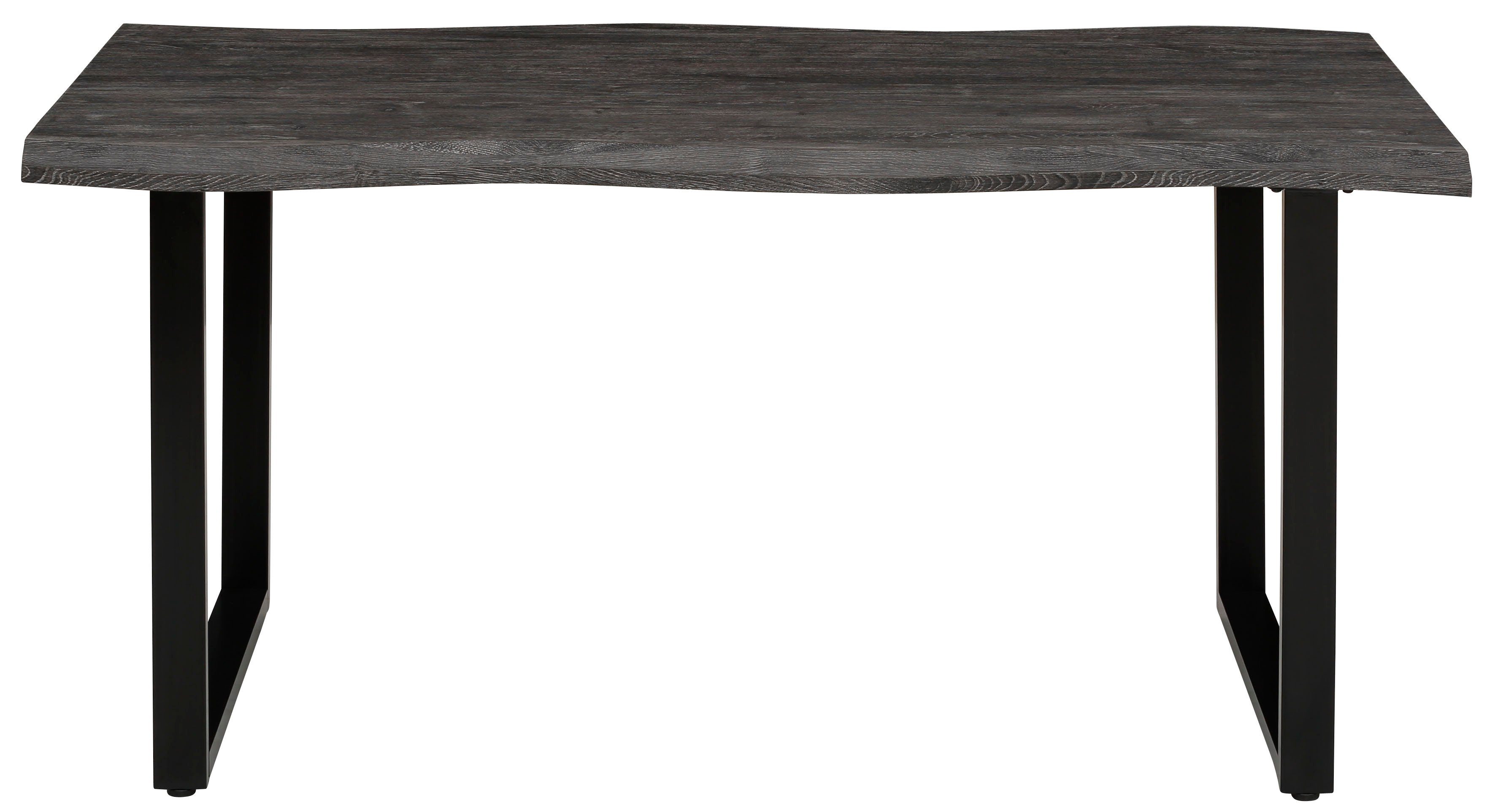HELA Eettafel GISELLE boomkanttafel, keukentafel, TOPSELLER! OTTOs Choice Sledeframe metaal, industrieel design, 140 - 200 cm breedte, 2 kleuren