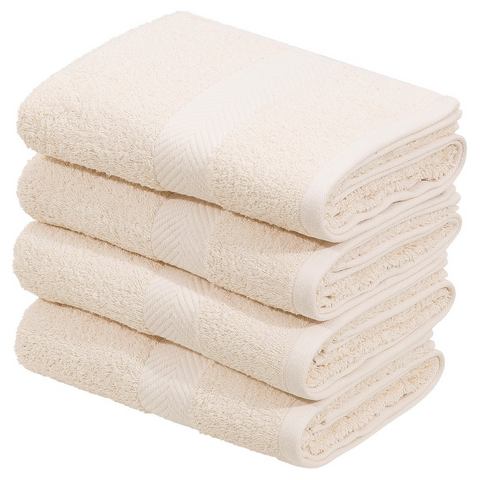 Home affaire Handdoeken EVA als set, topkwaliteit (4 stuks)