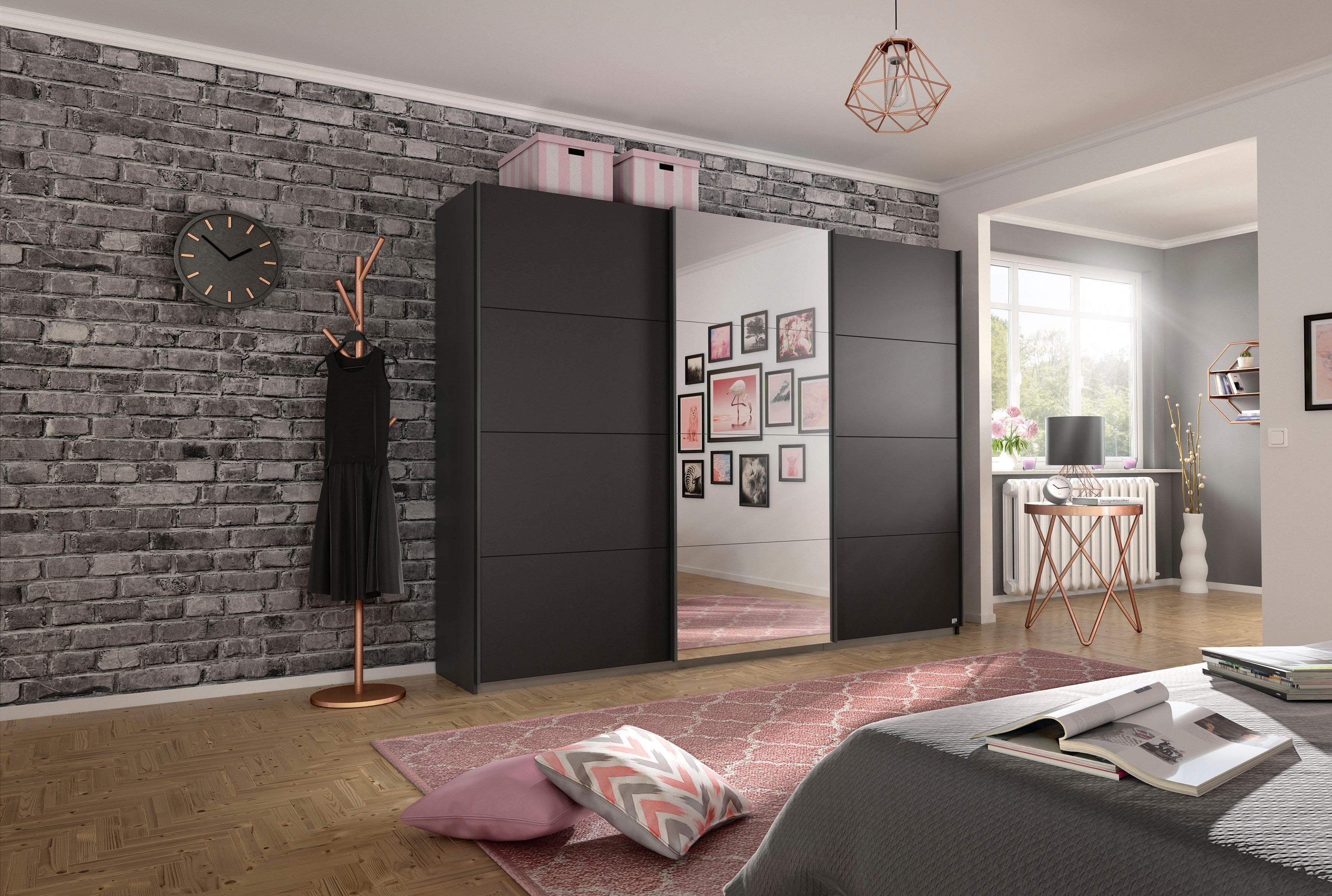 rauch Zweefdeurkast Kledingkast kast garderobe linnenkast BESTSELLER KEPAN inclusief lade-inzet en extra legplanken made in germany