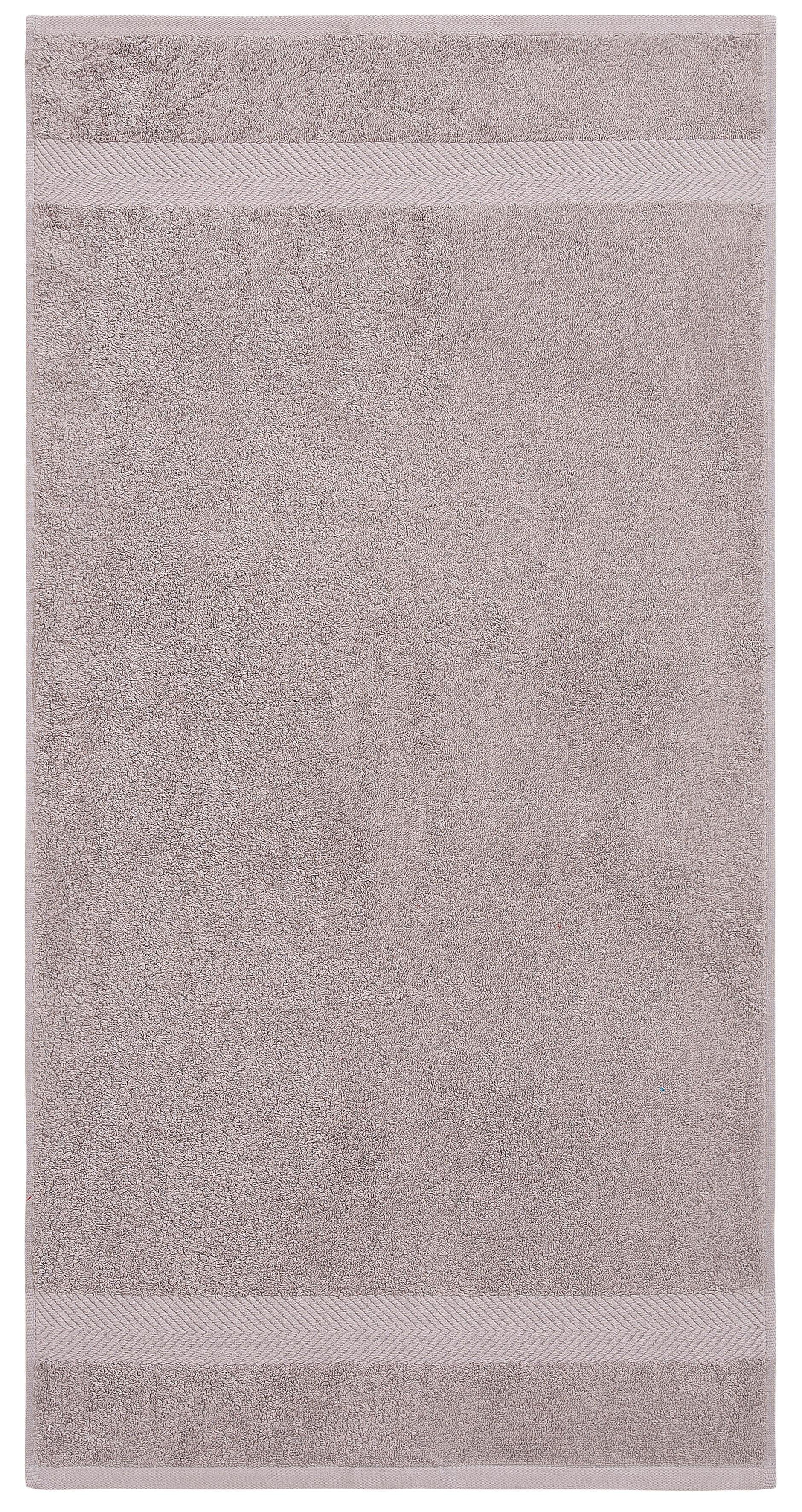my home Handdoeken Eva, 4 handdoeken 50x100 Topkwaliteit 550g/m², zacht, handdoekenset van 100% katoen (4 stuks)