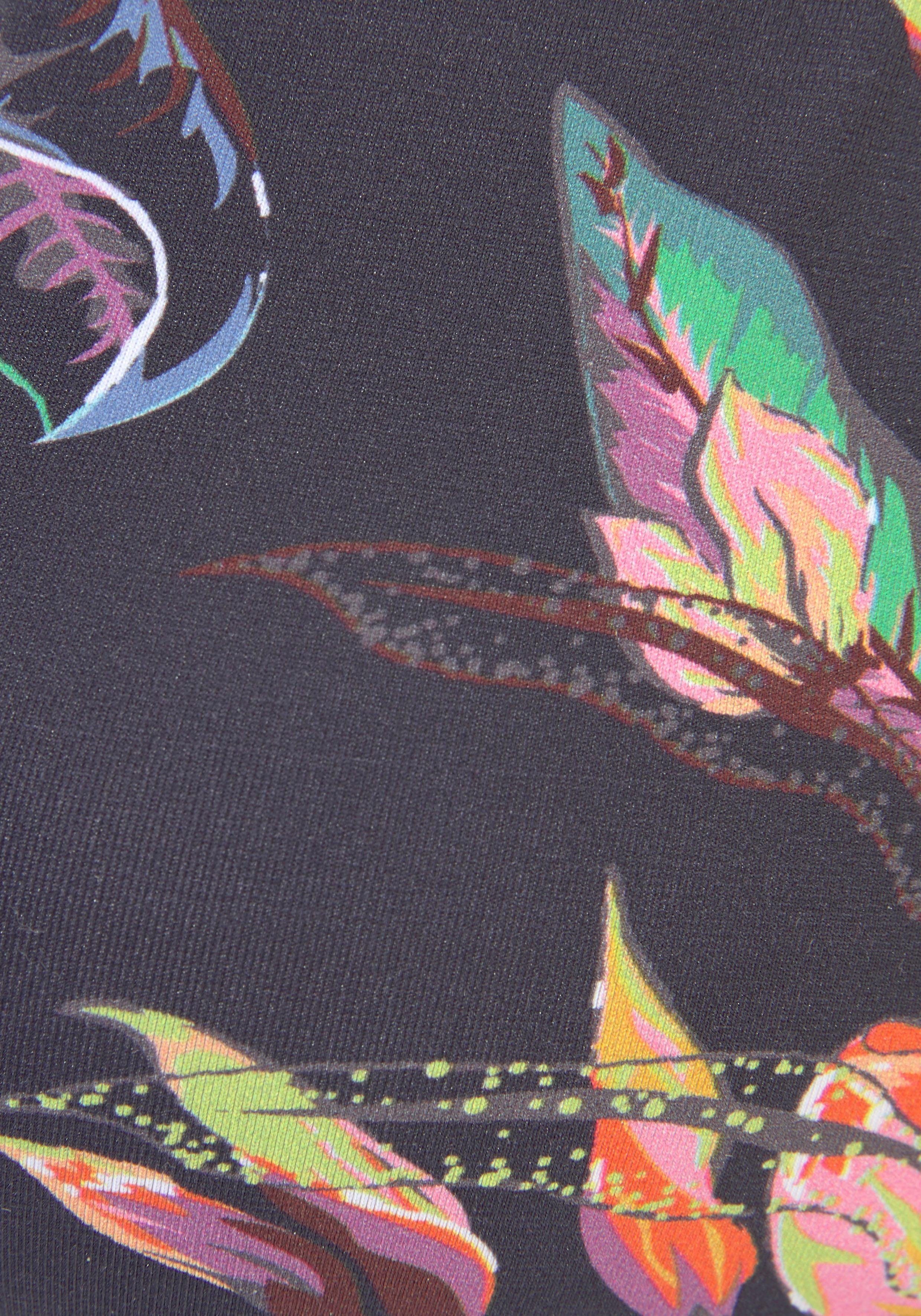 Lascana Triangel-bikinitop MALIA met tropische print