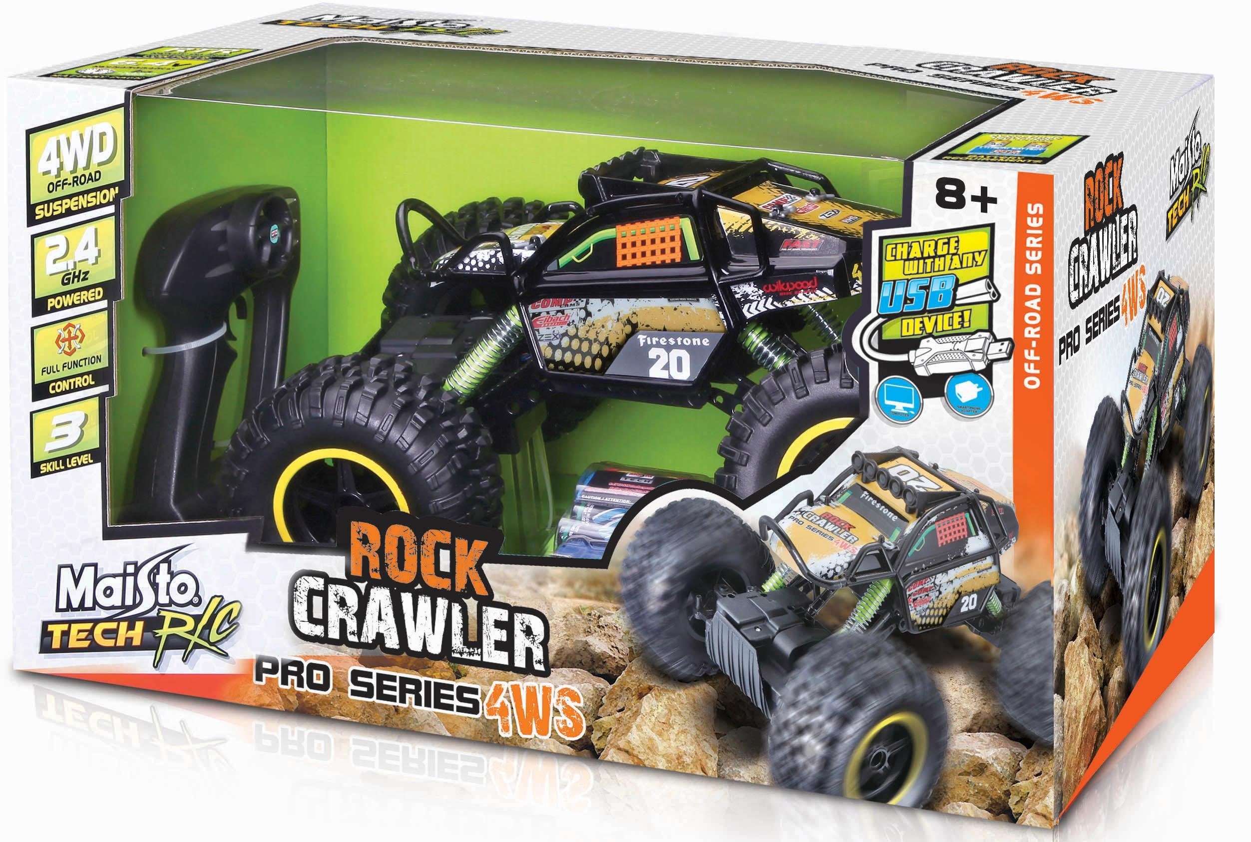 Maisto Tech Rc-monstertruck Tech RC Rock Crawler Pro 2
