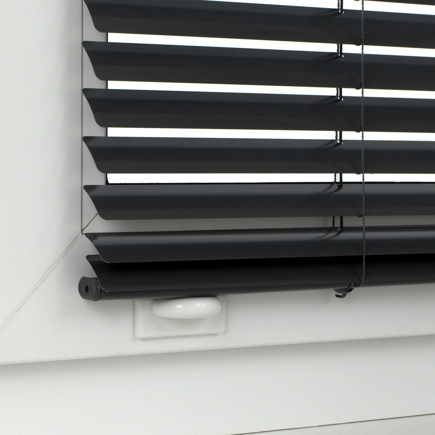 GARDINIA Magneetgreep Magneethouder onderrail Accessoires aluminium-jaloezie (2 stuks)