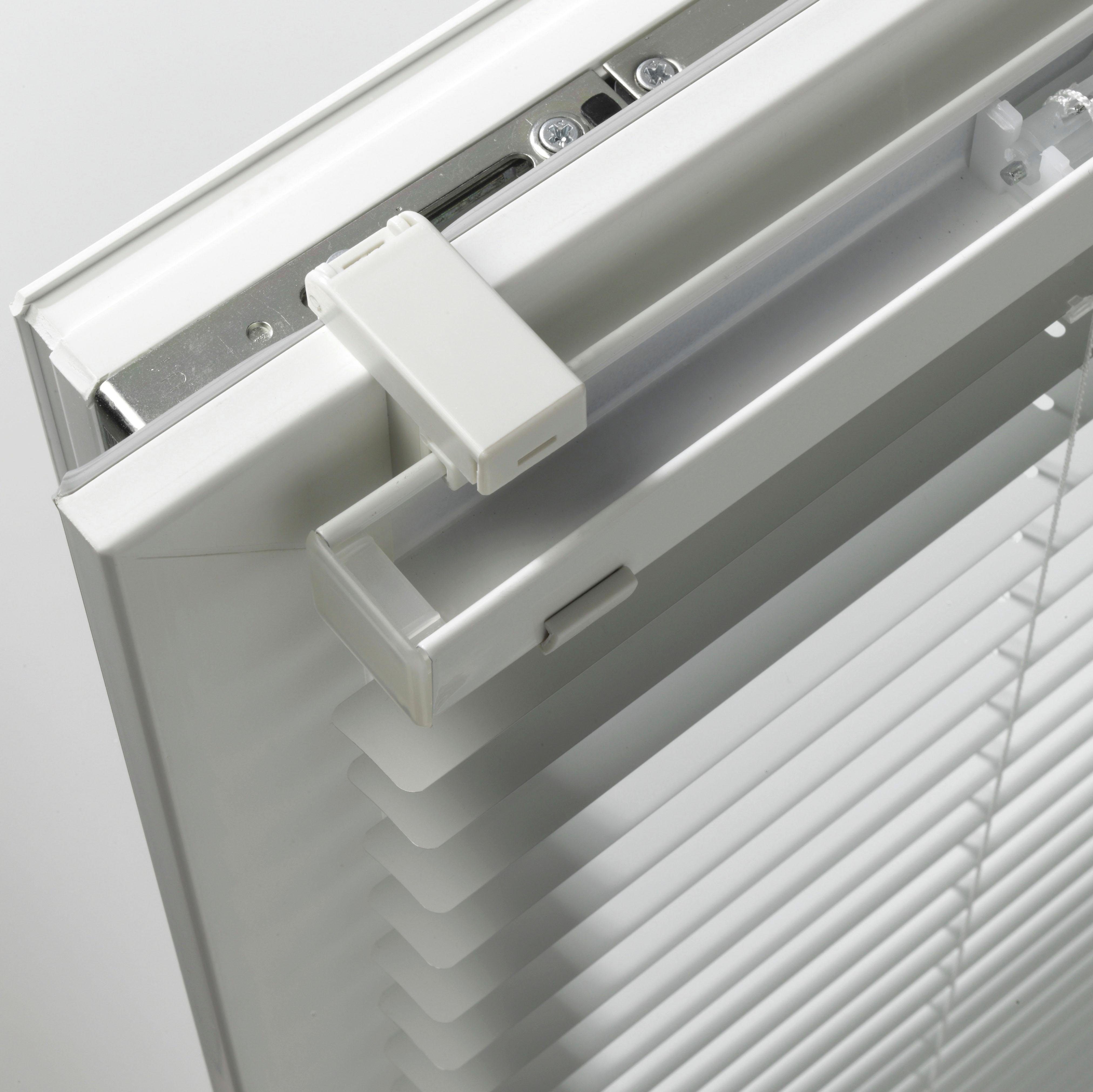 GARDINIA Bevestiging voor bescherming tegen inkijk Klemsteun, kunststof Accessoires aluminium-jaloezie (2 stuks)