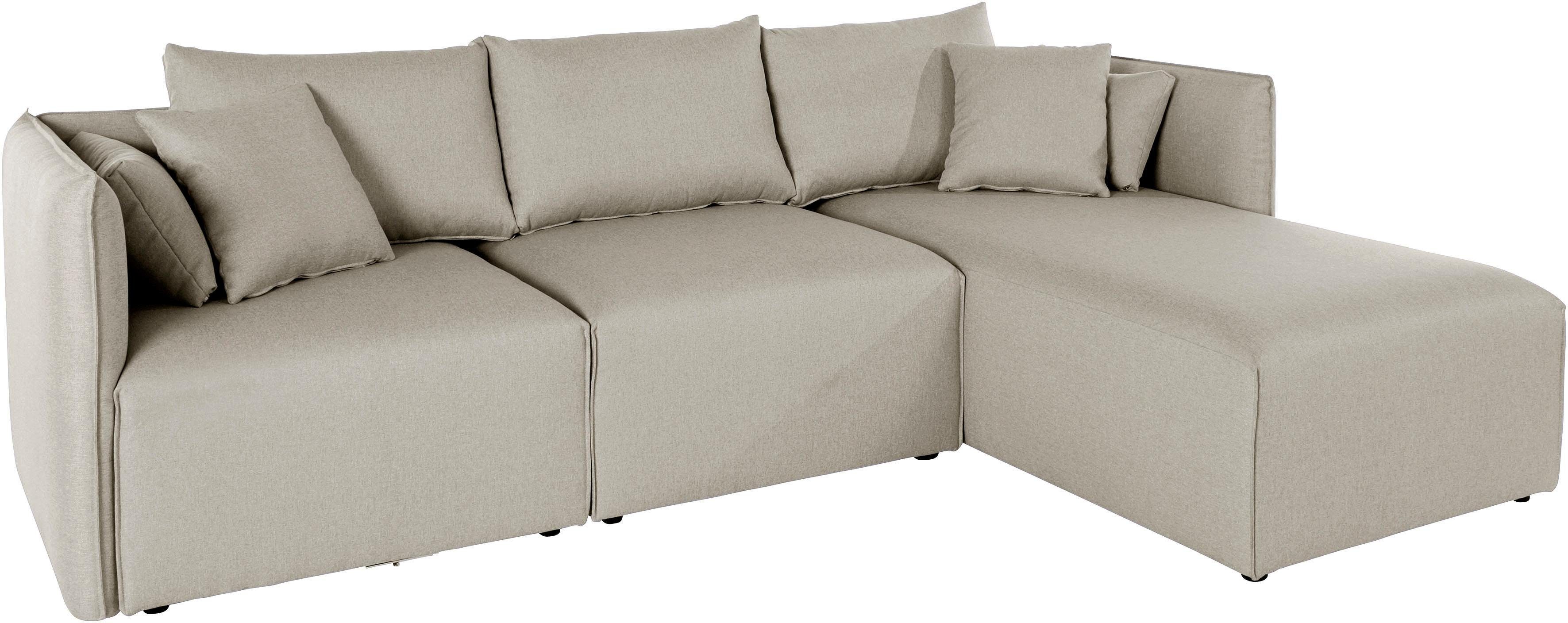 andas Hoekbank Nöre L-vorm 3 delen, in vele bekledingskwaliteiten en kleuren. module onderdelen zie "nöre" (3-delig)