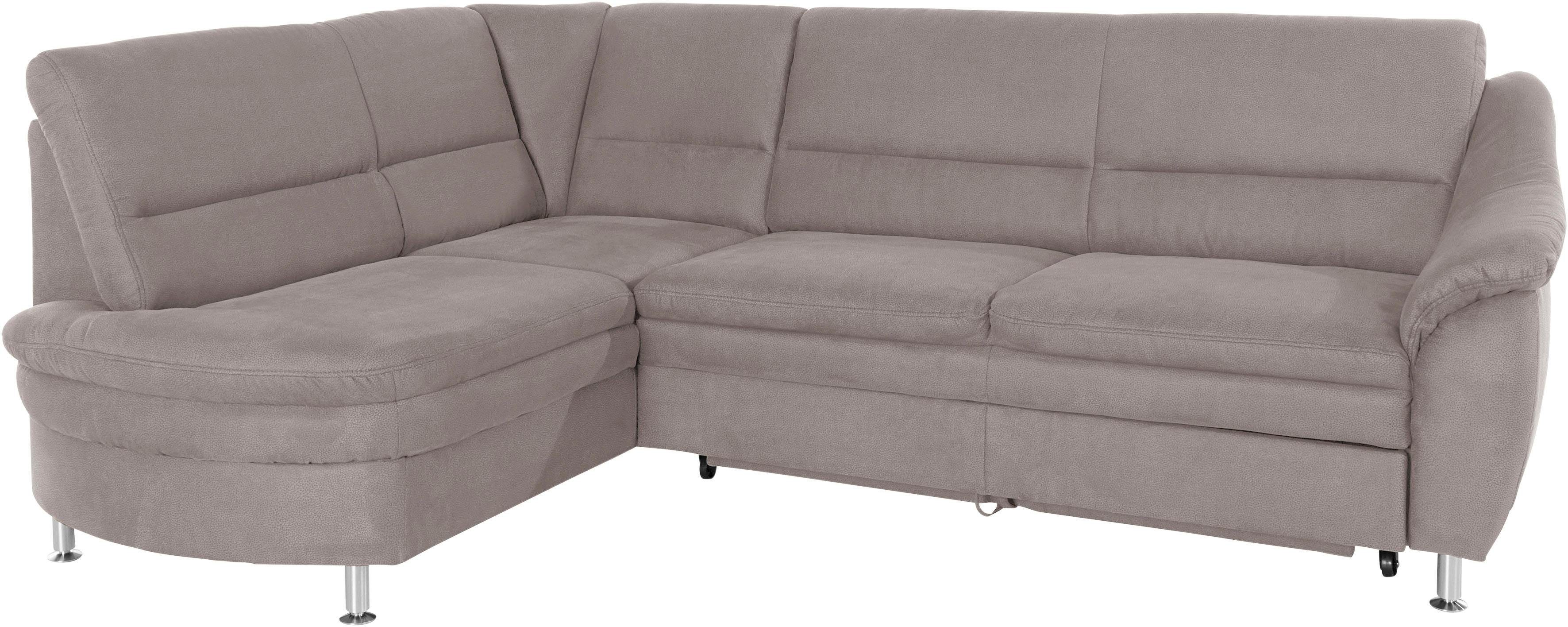 Places of Style Hoekbank Cardoso L-vorm Binnenvering, naar keuze met bed, lade