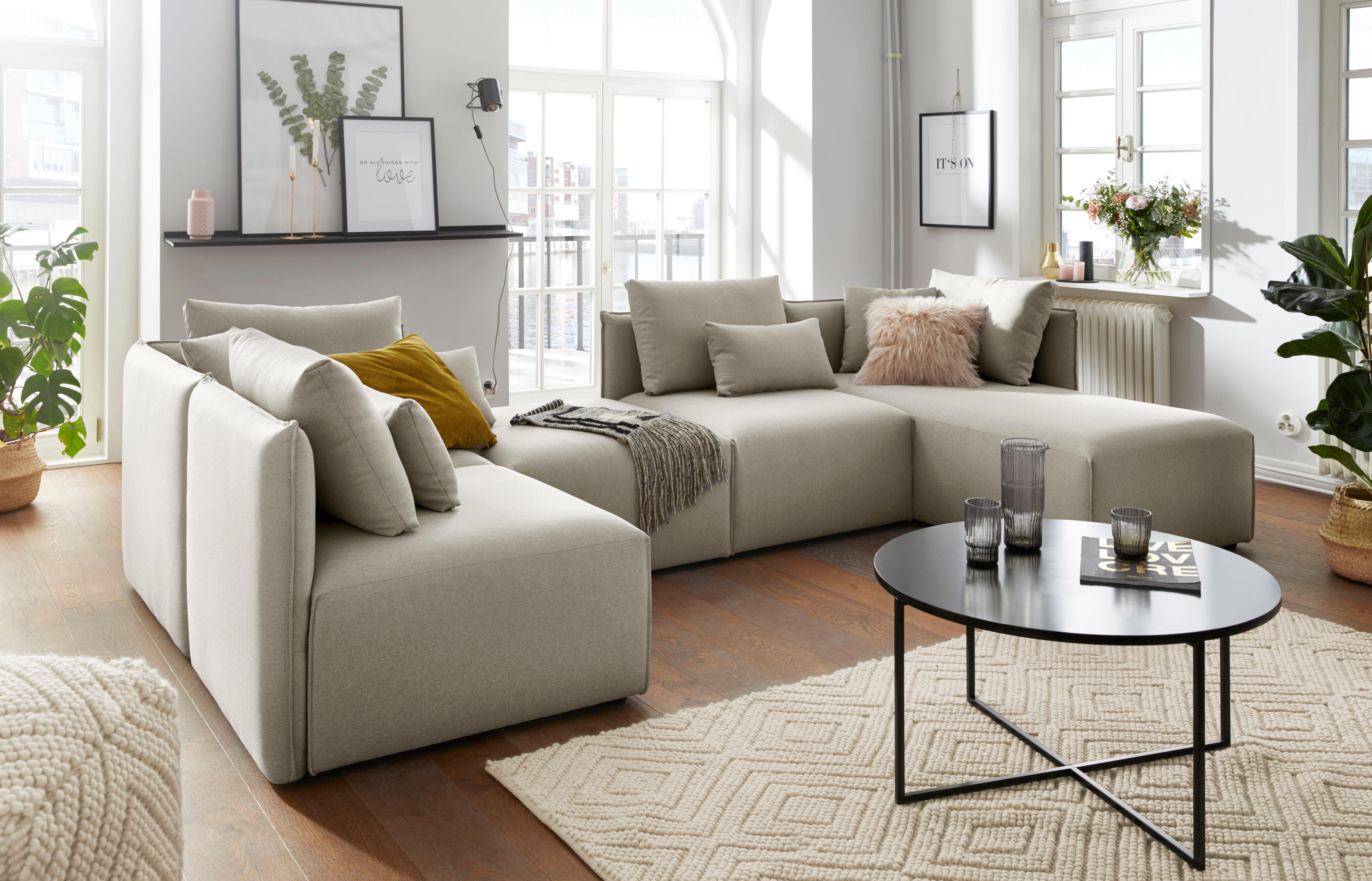andas Fauteuil Nöre Modulair - om samen te stellen, in vele stofkwaliteiten en kleuren