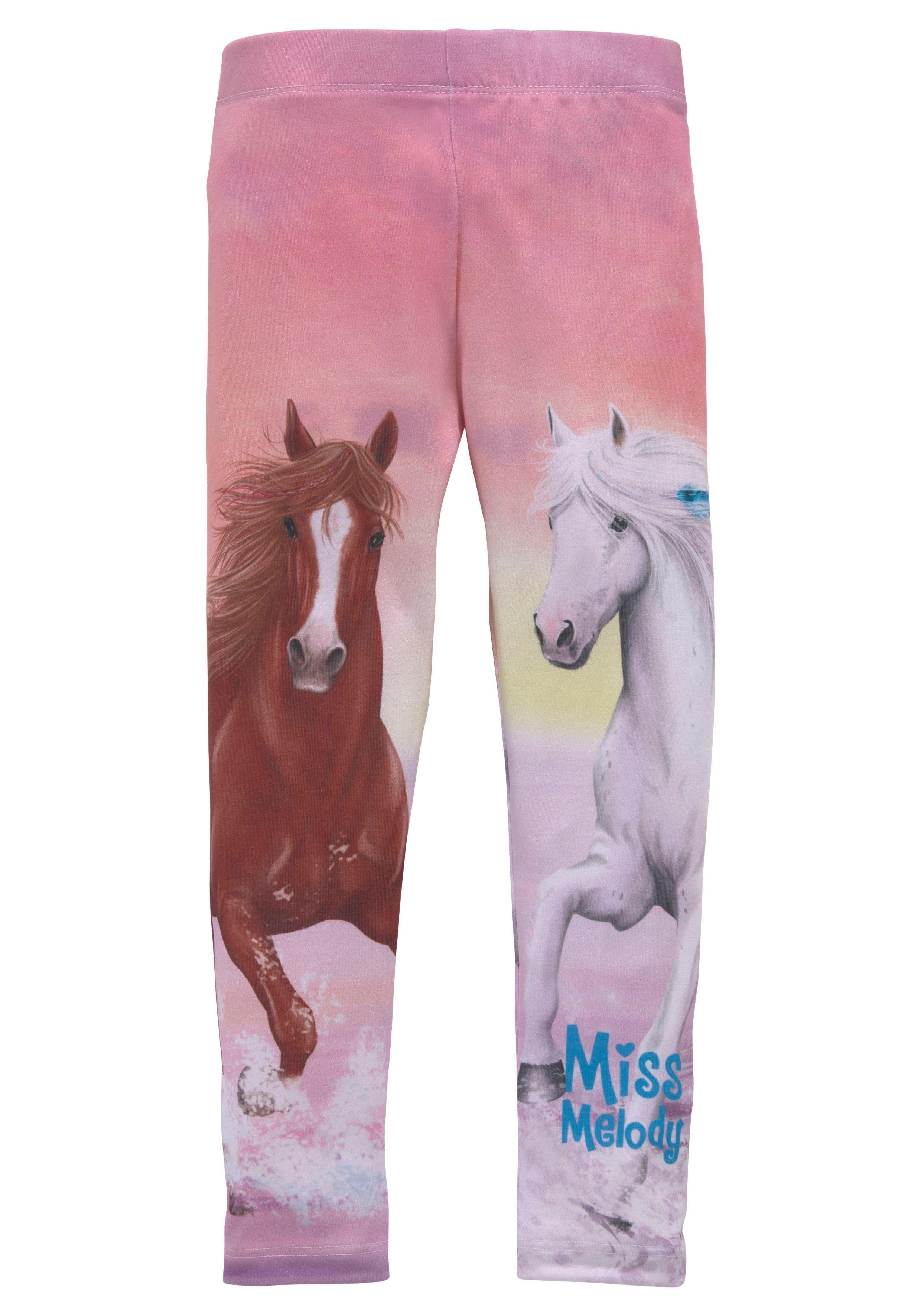 Miss Melody Legging met mooi paardenmotief