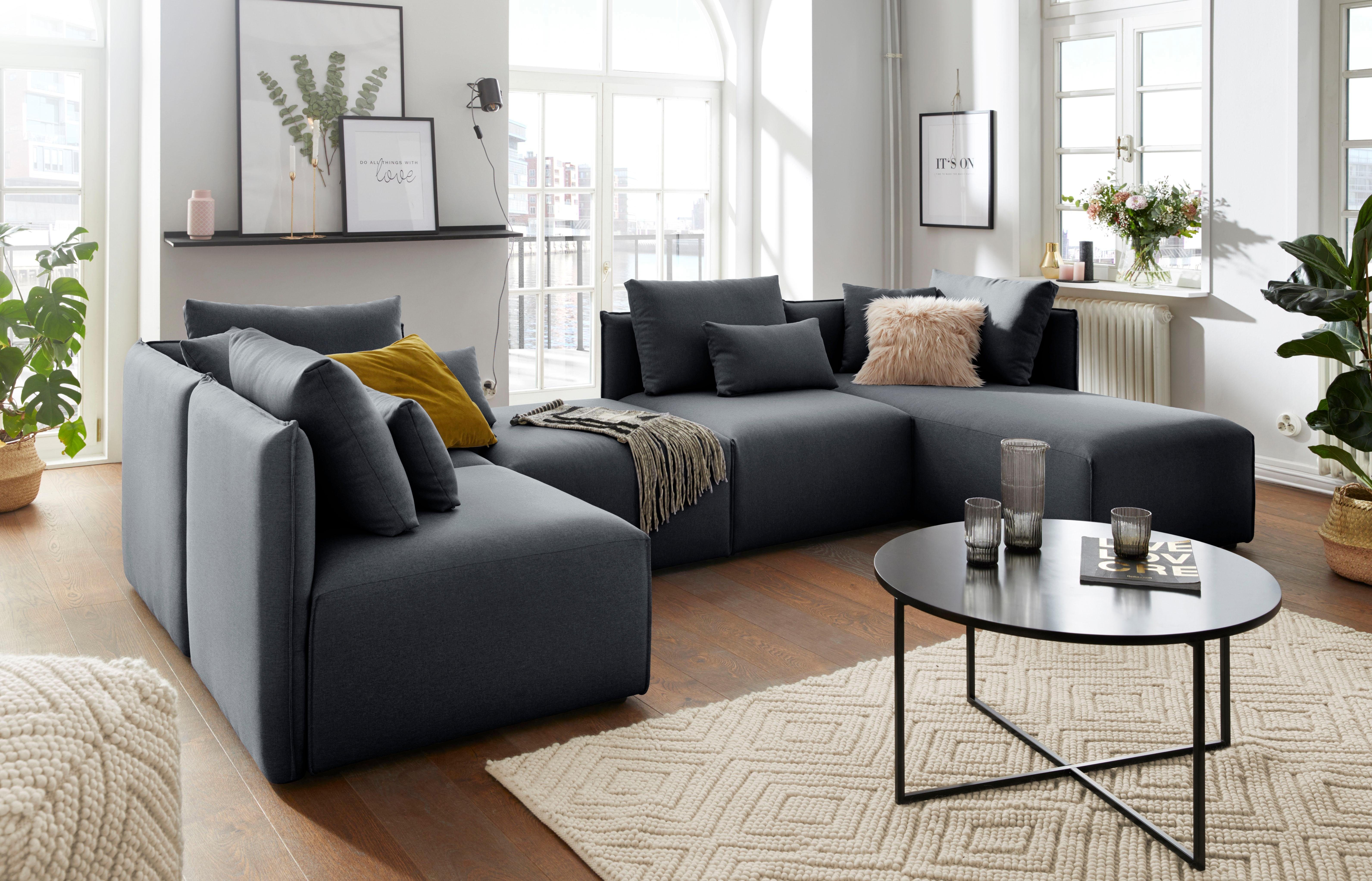 andas Fauteuil Nöre Modulair - om samen te stellen, in vele stofkwaliteiten en kleuren