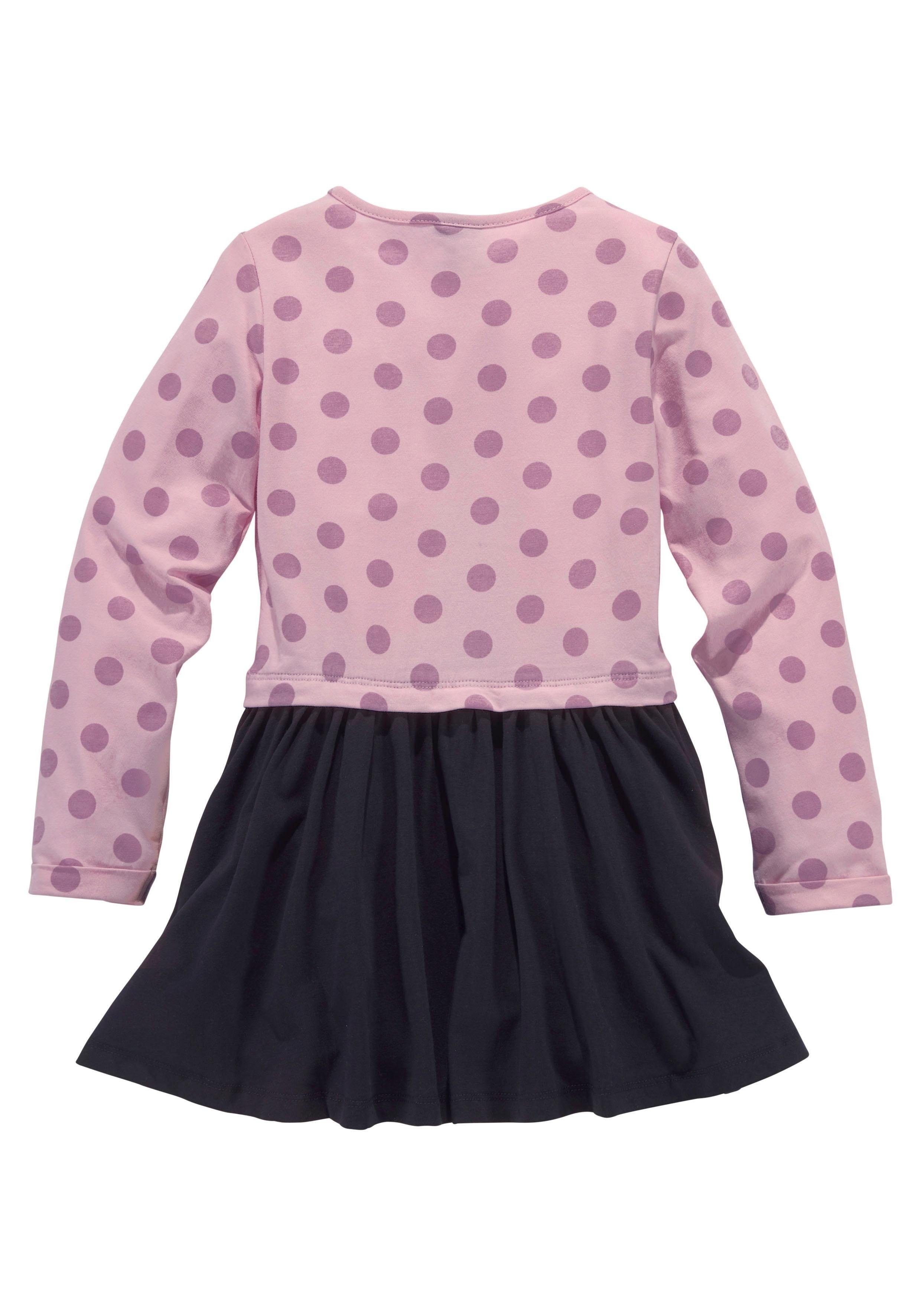KIDSWORLD Jerseyjurk Voor kleine meisjes ideaal voor feestelijke gelegenheden, knie-vrije lengte