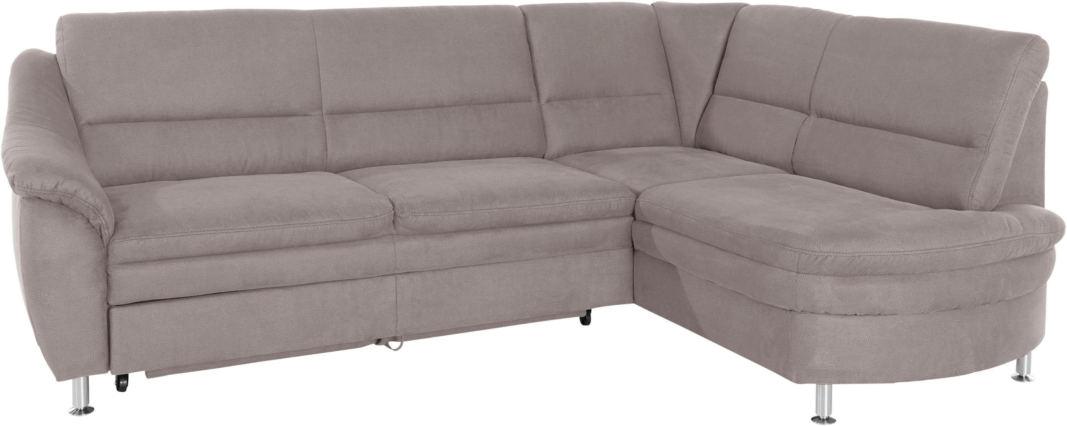 Places of Style Hoekbank Cardoso L-vorm Binnenvering, naar keuze met bed, lade