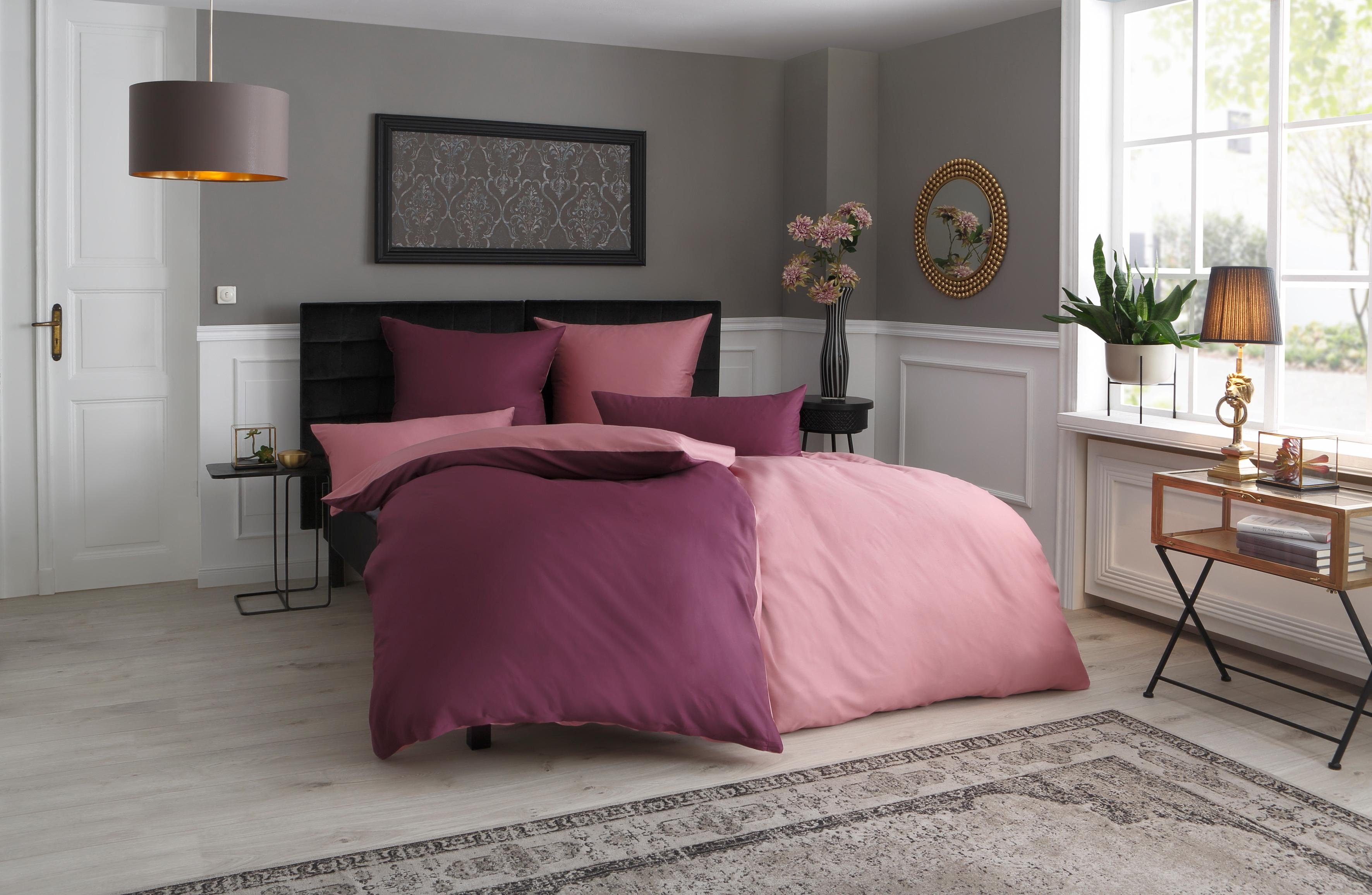 Leonique Hoeslaken Malia in afm. 90x200, 140x200 of 180x200 cm van katoen, voor matrassen tot 30 cm hoogte, laken, hoeslaken (1 stuk)