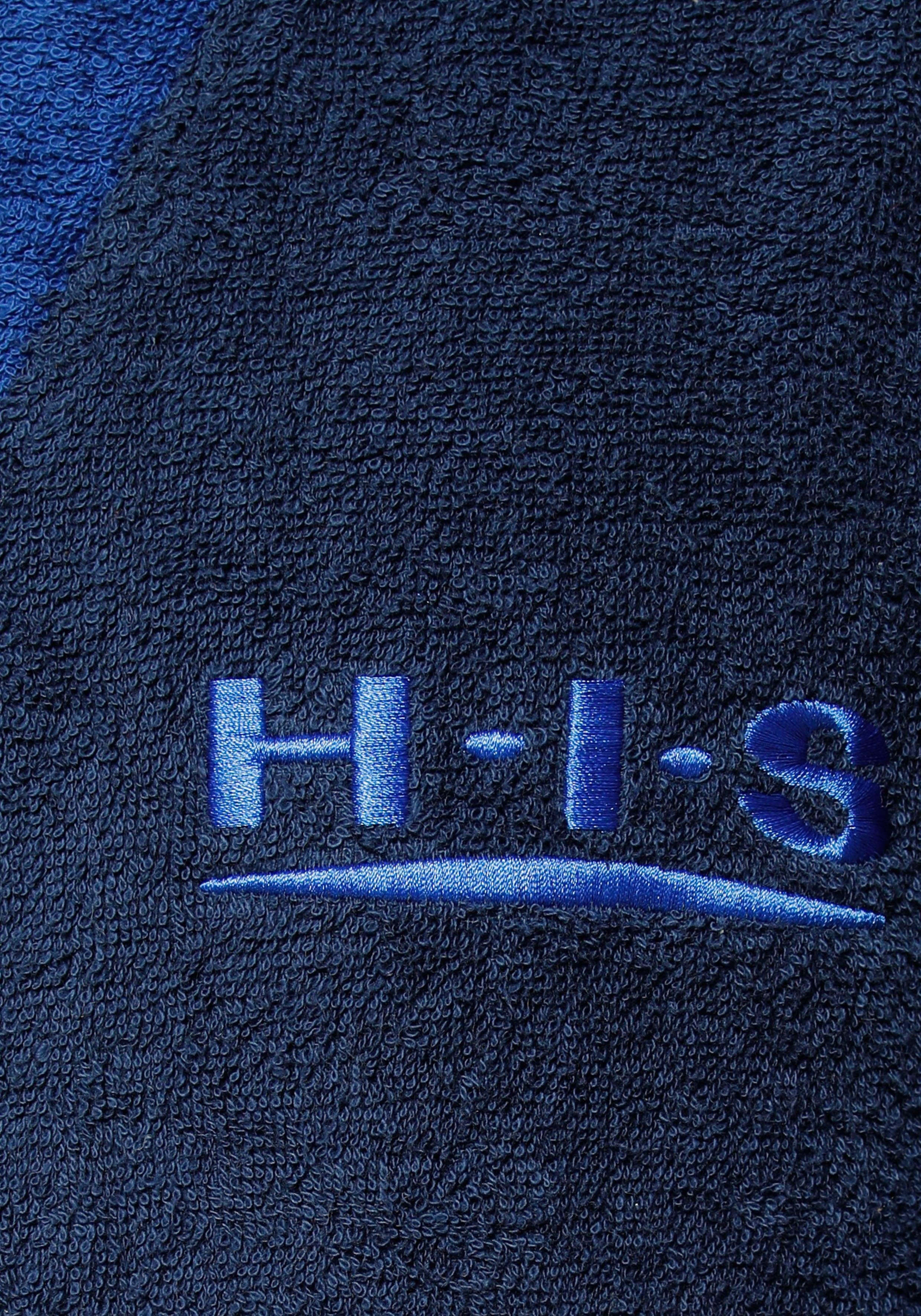 H.I.S Uniseks badjas Hannes, ideaal voor sauna & spa, hotelbadjas, ochtendjas (1 stuk)