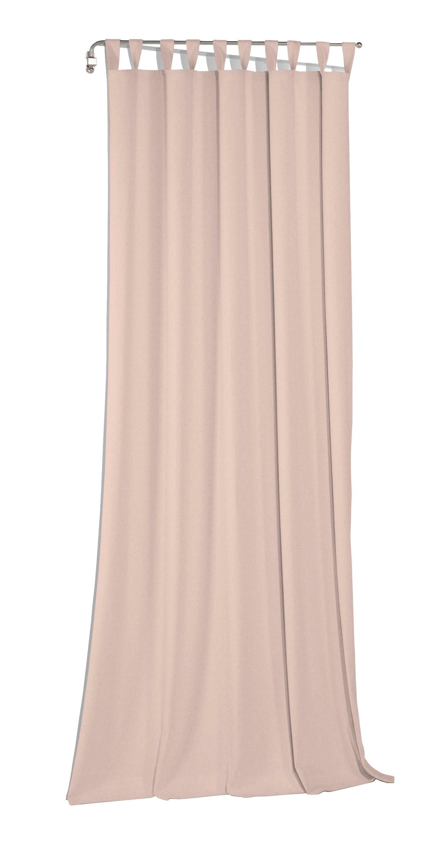 andas Gordijn Elby 1 transparant, basic, monochroom, tot 295 cm lengte (1 stuk)