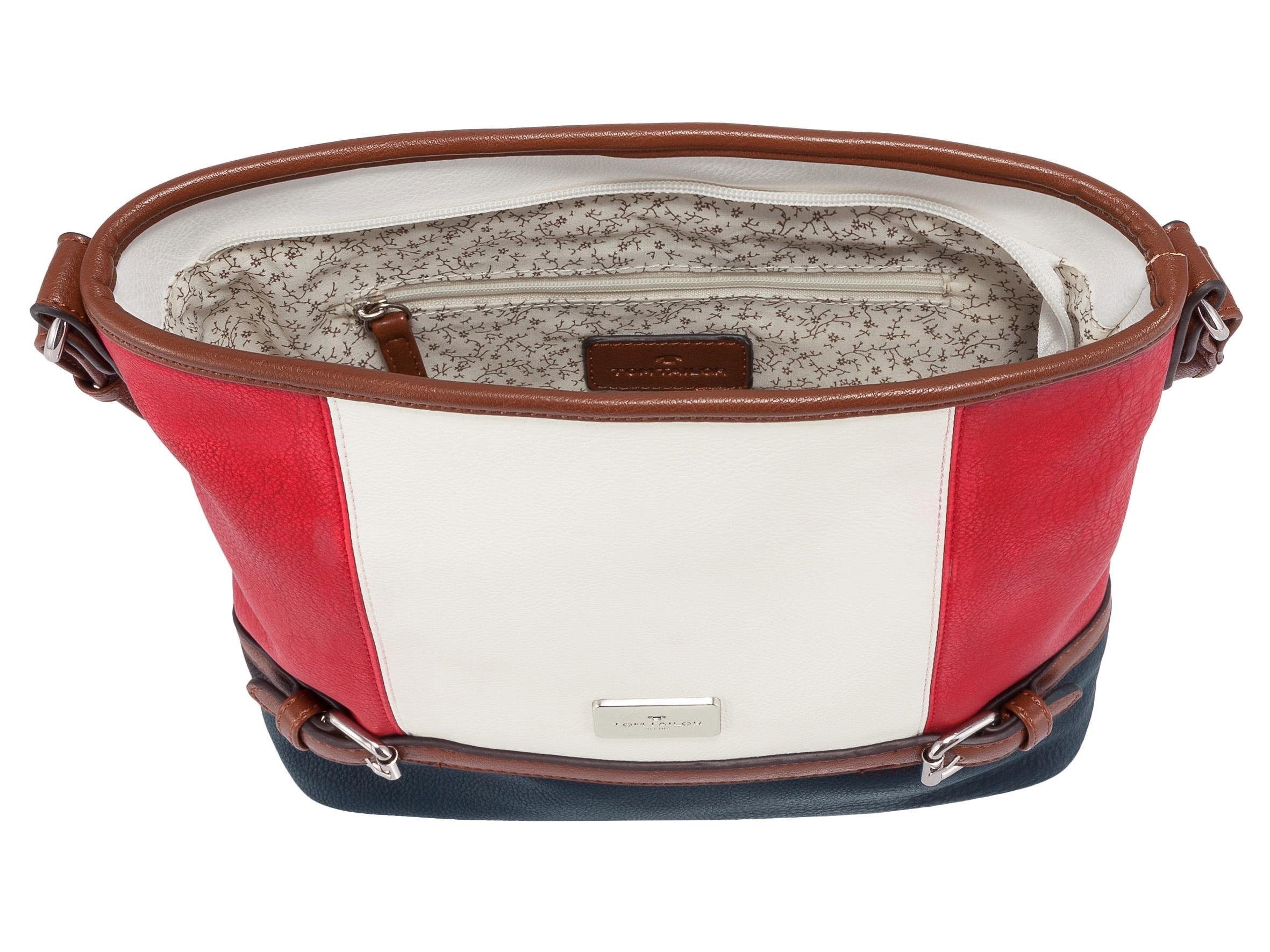 Tom Tailor Hobo-tas Juna in trendy kleurencombinatie