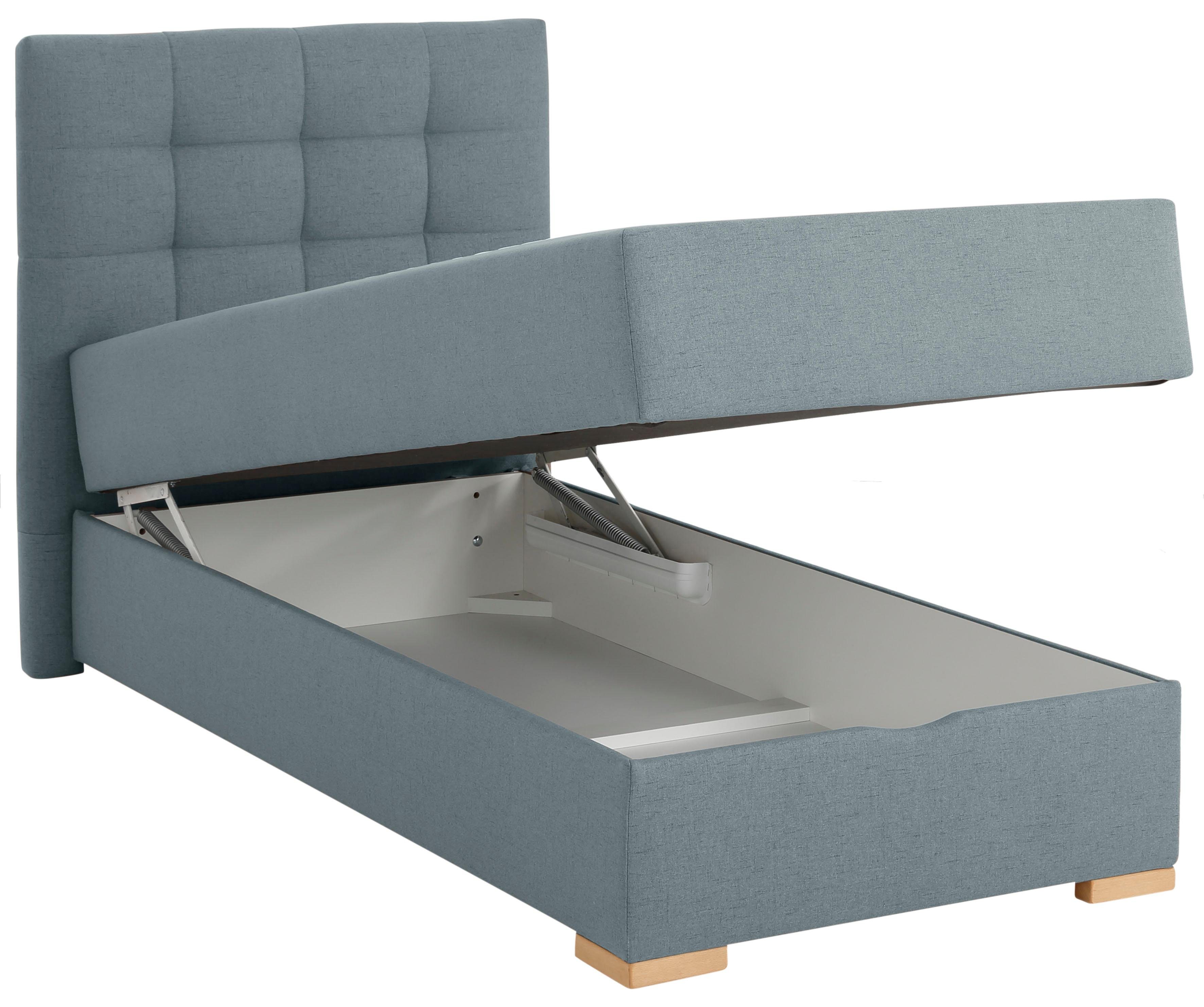 Home affaire Boxspring Olivet in 4 kleuren, 4 breedten, 2 matrassoorten, ook in extra lang 220 cm
