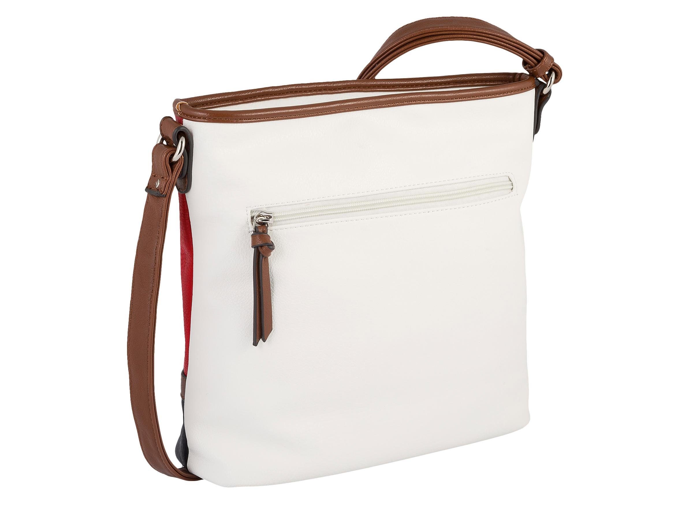Tom Tailor Hobo-tas Juna in trendy kleurencombinatie
