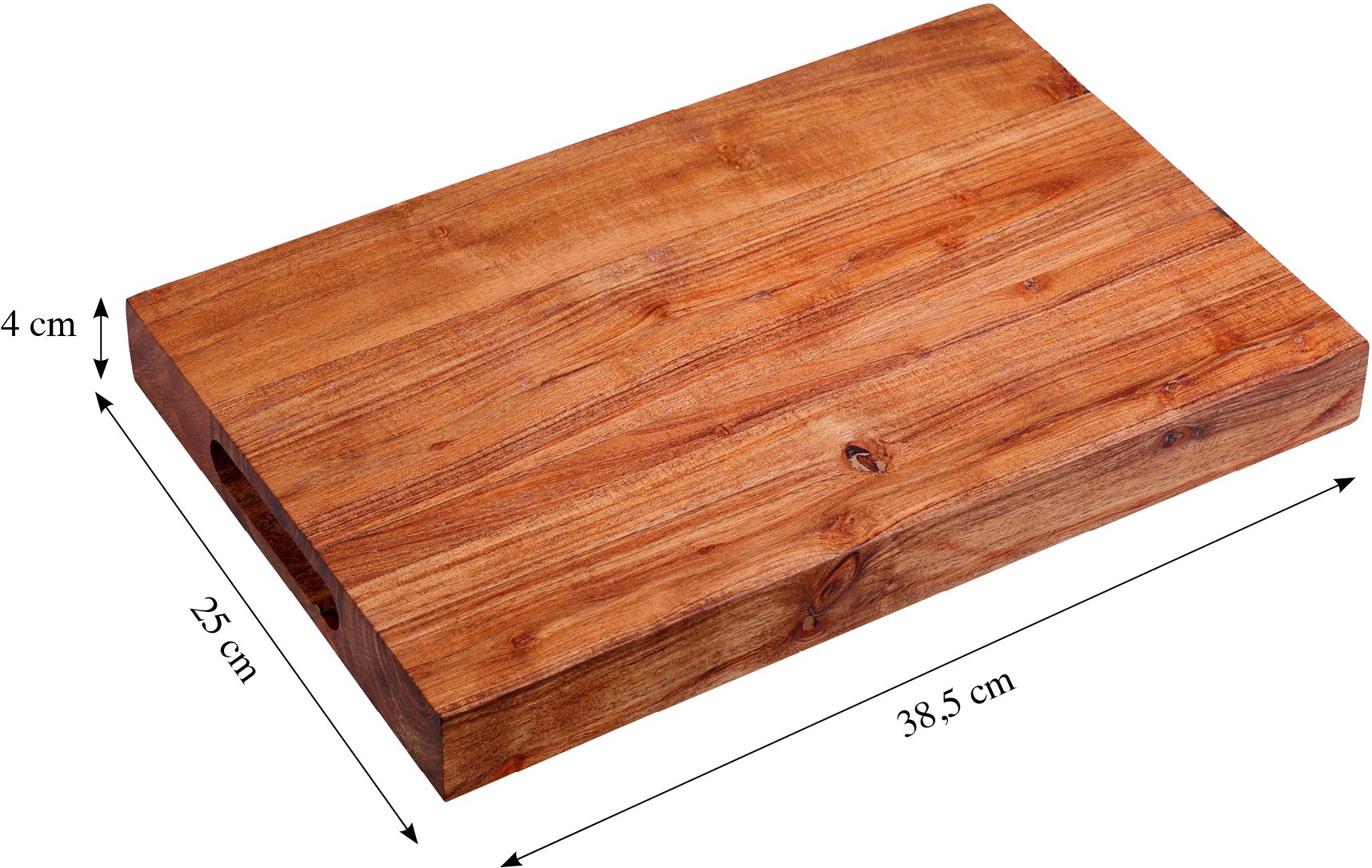 KESPER for kitchen & home Snijplank van acaciahout, FSC (1 stuk)