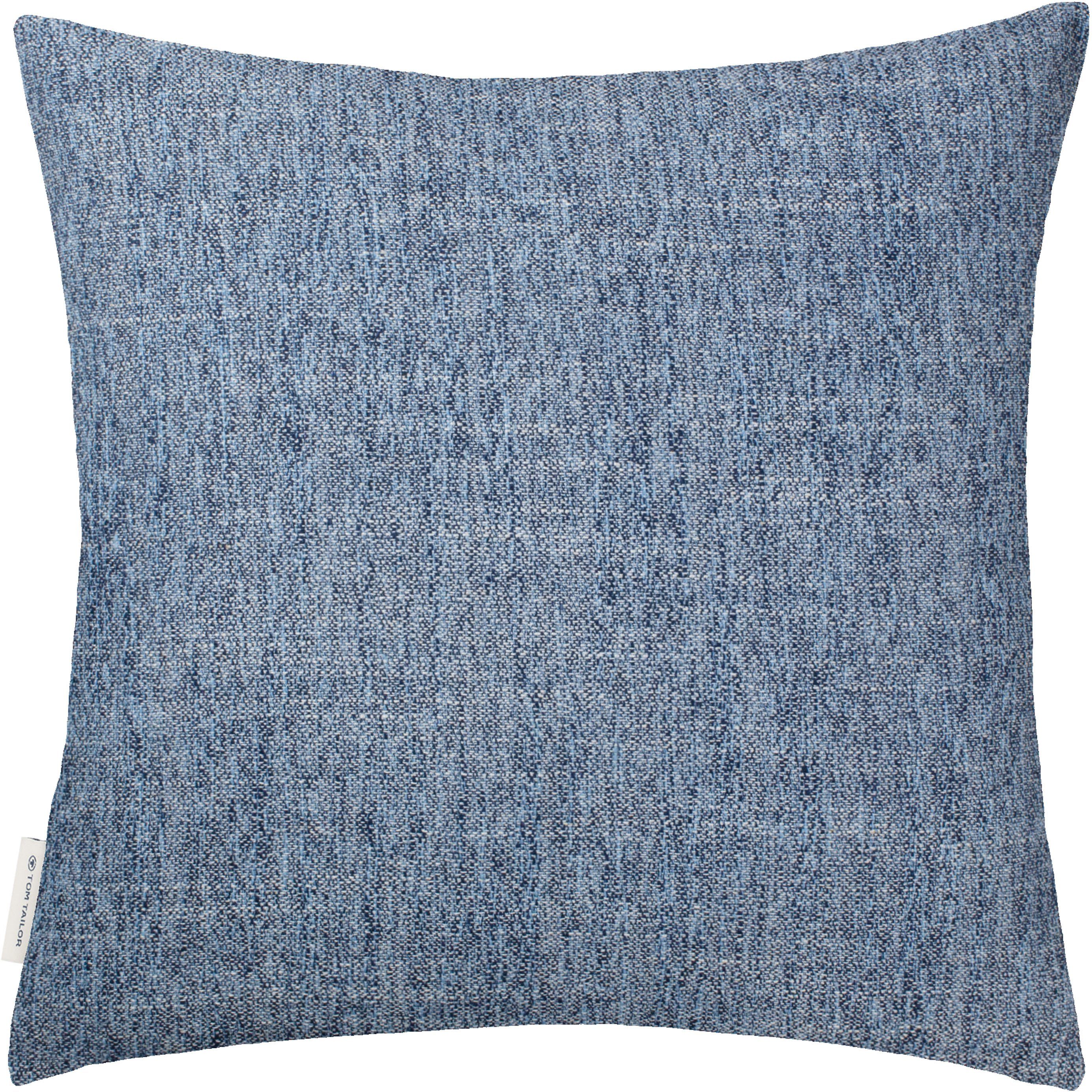Kussenhoes Structured Zag met franje-applicatie (1 stuk)