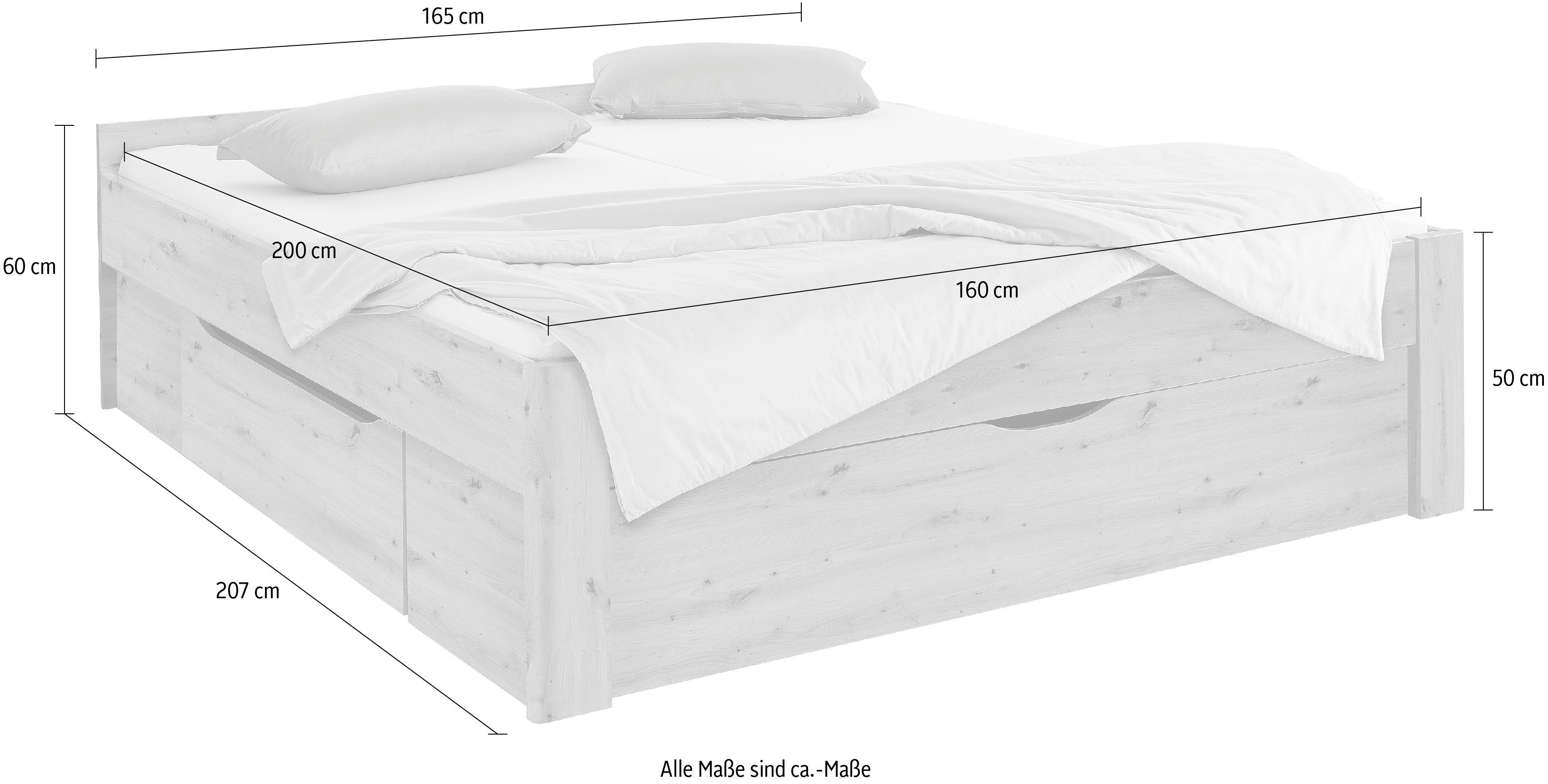 rauch Bed Scala met lades in 3 varianten