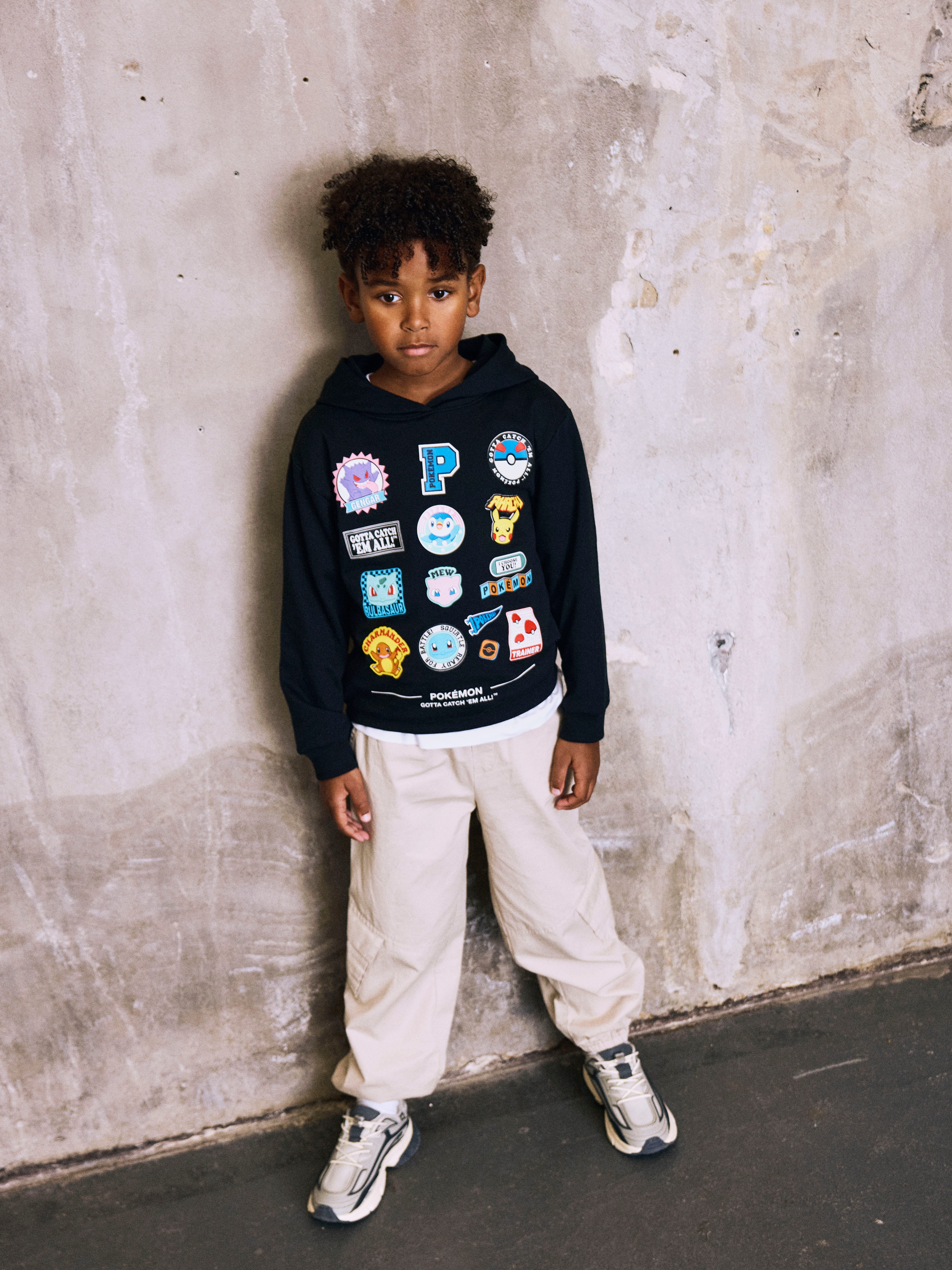 Name It Sweatshirt NKMJIMM POKEMON NREG SWE WH UNB NOOS SKY