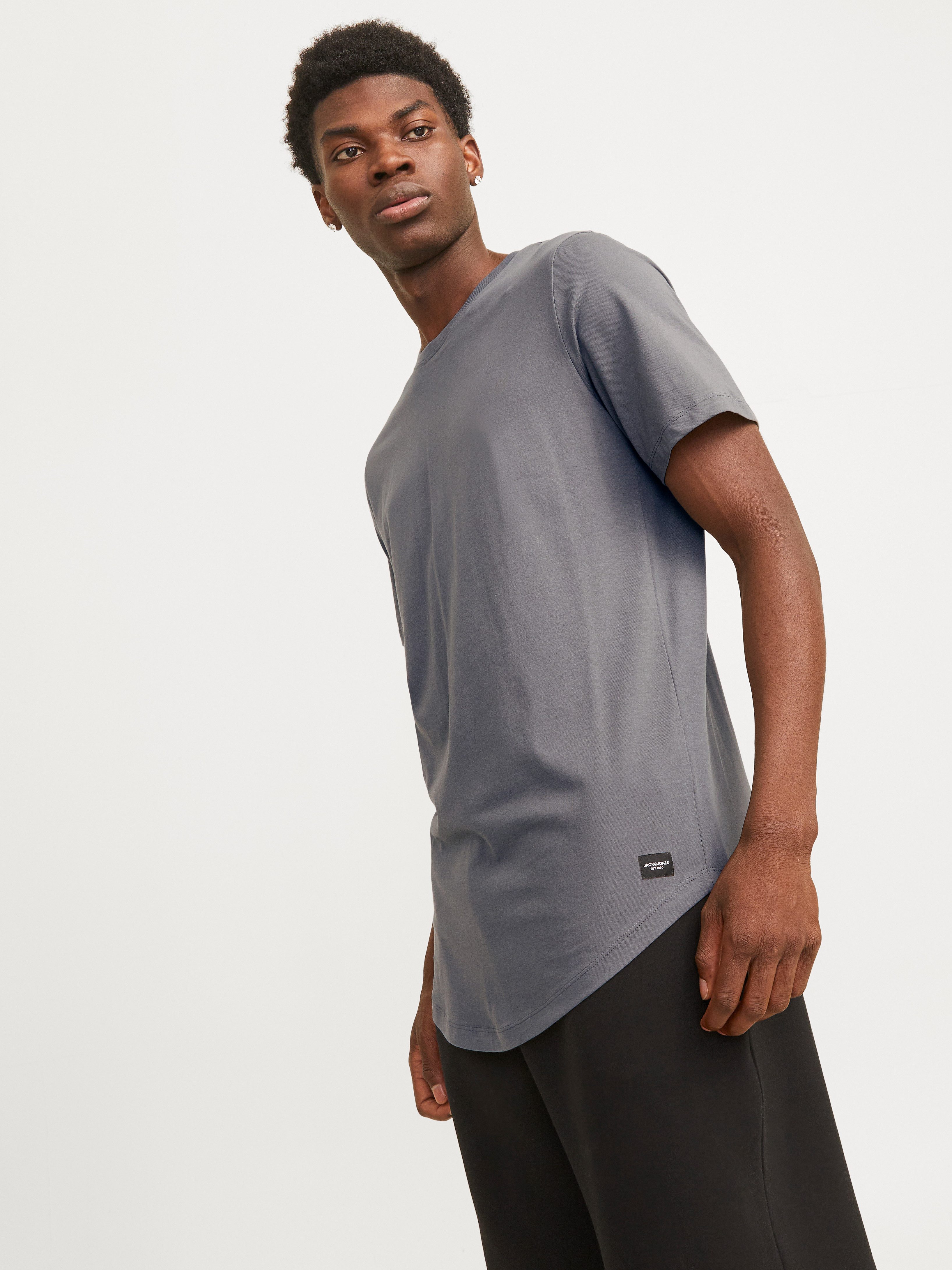 Jack & Jones Shirt met ronde hals JJENOA TEE SS CREW NECK NOOS