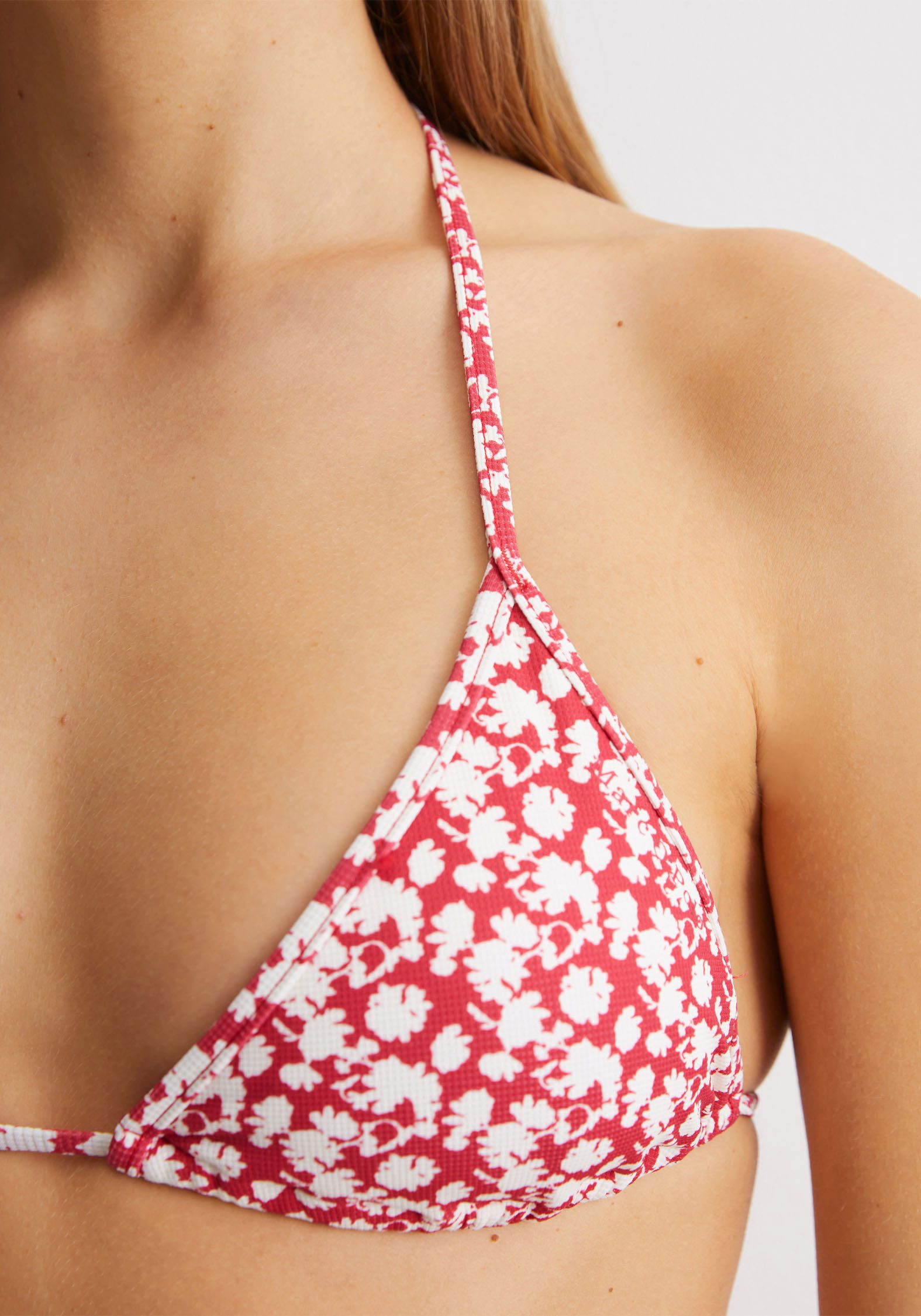 Marc O'Polo Triangel-bikinitop Millefleur met romantisch bloemenontwerp