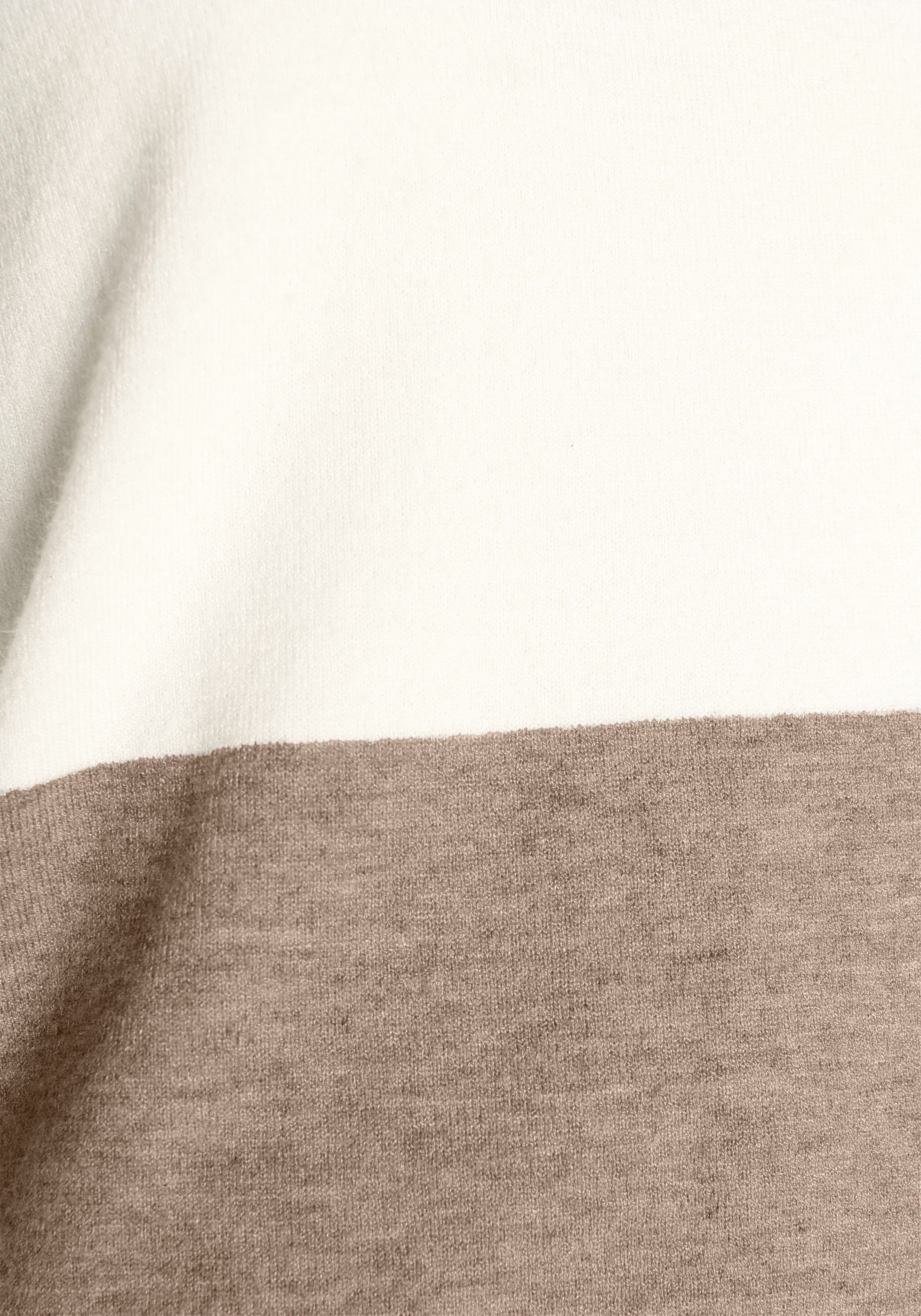 AJC Gebreide jurk knie-vrij, casual, van viscose, polyamide en polyester, langarm