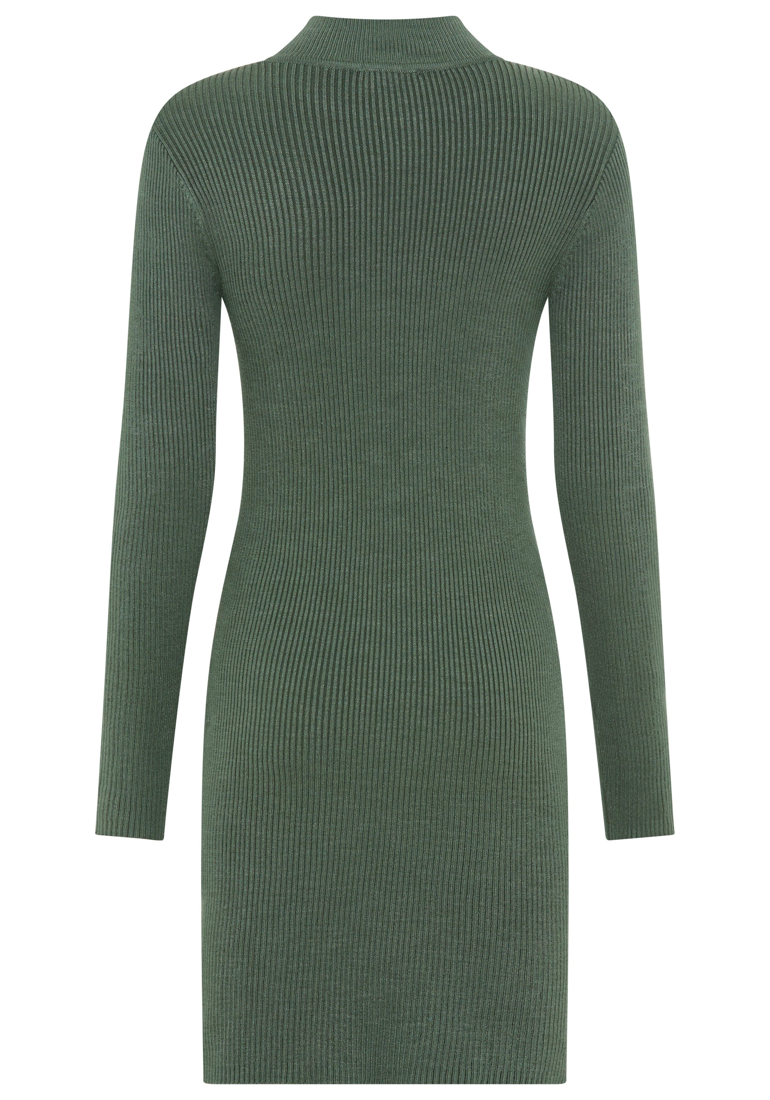 Bruno Banani Gebreide jurk in ribbreisel - nieuwe collectie