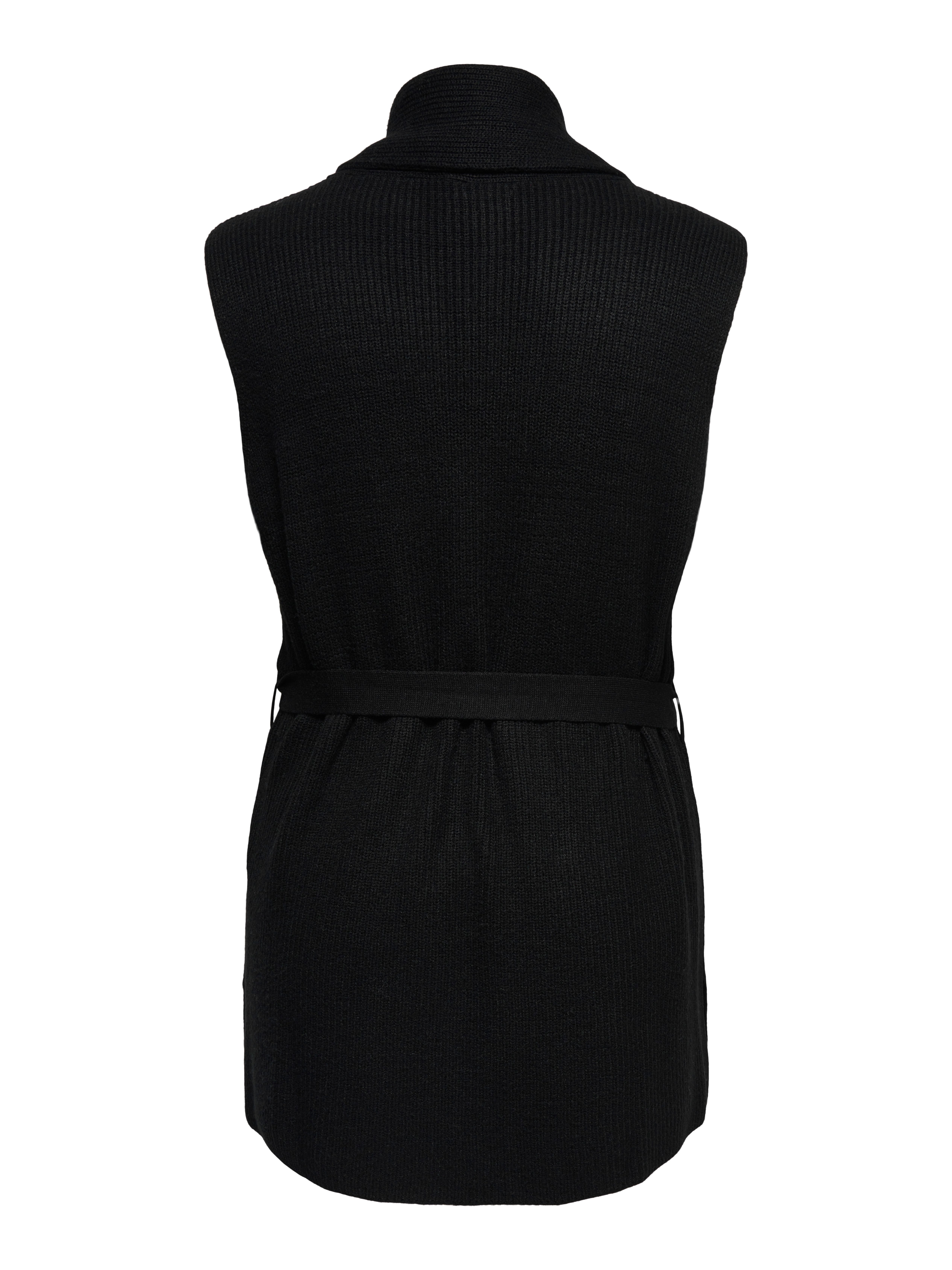 ONLY CARMAKOMA Mouwloos vest CARKATIA SL RIB WRAP VEST KNT