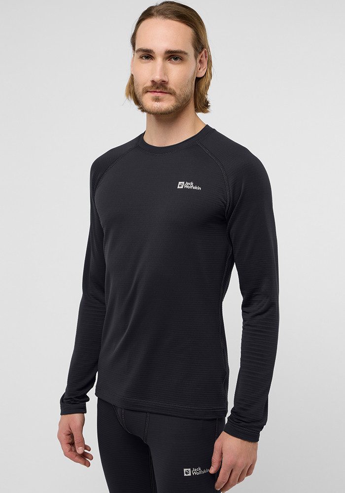 Jack Wolfskin Infinite Warm LS Men Functioneel shirt met lange mouwen Heren XL black